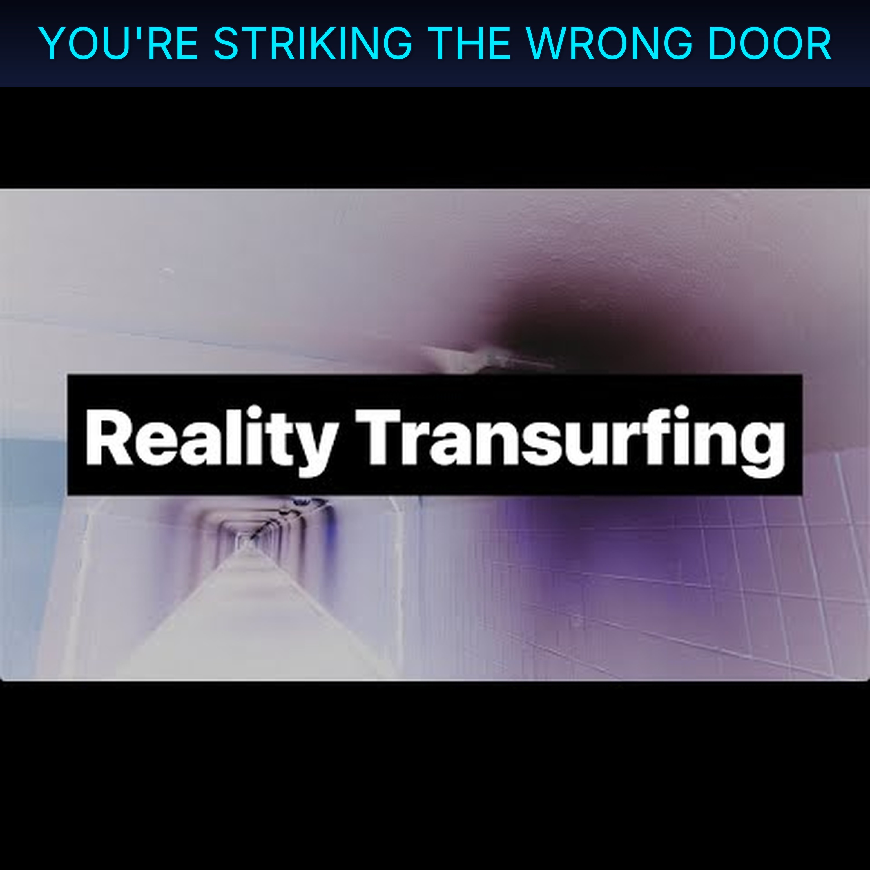 YOU'RE STRIKING THE WRONG DOOR