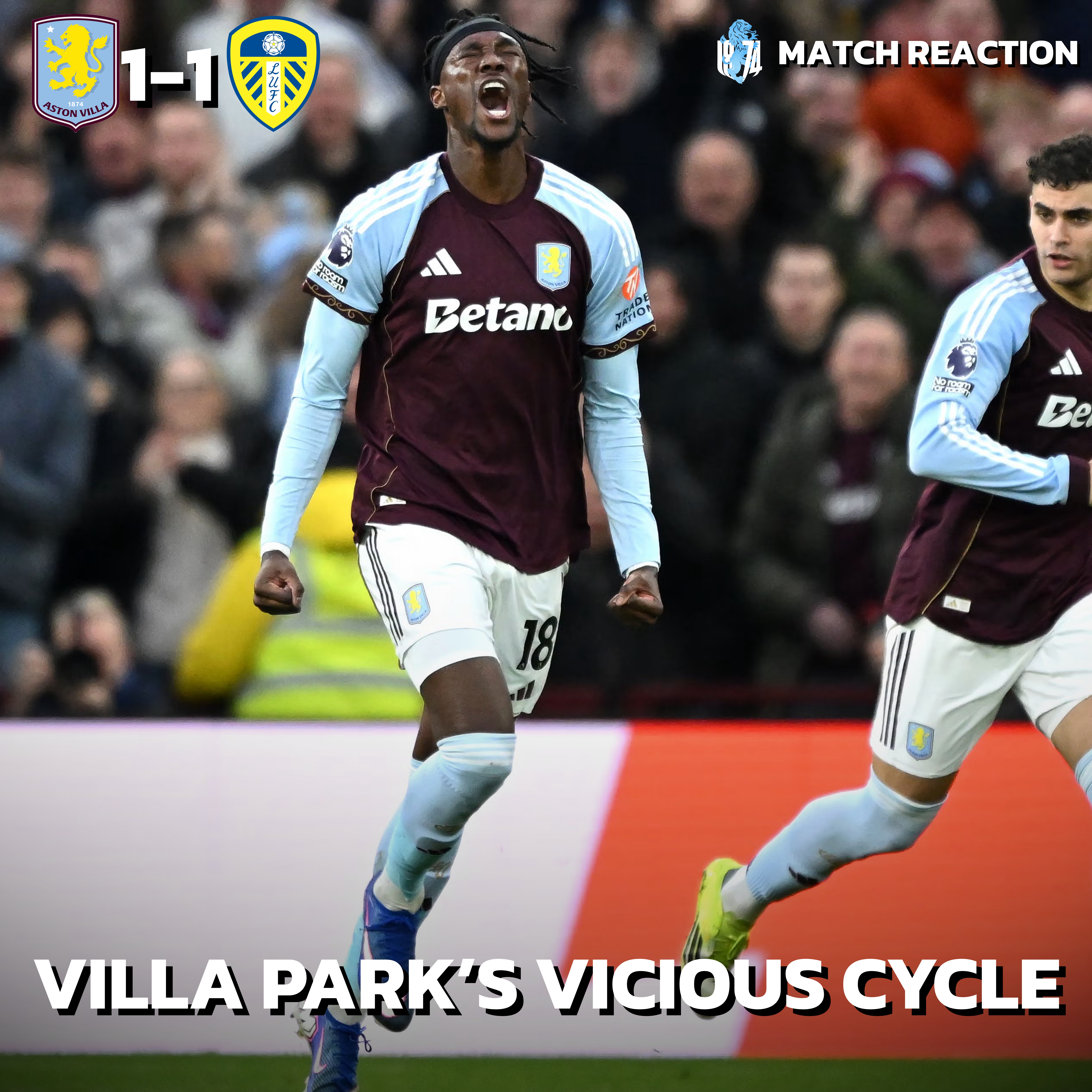 Aston Villa 1-1 Leeds: We’ve Got Issues | Match Reaction