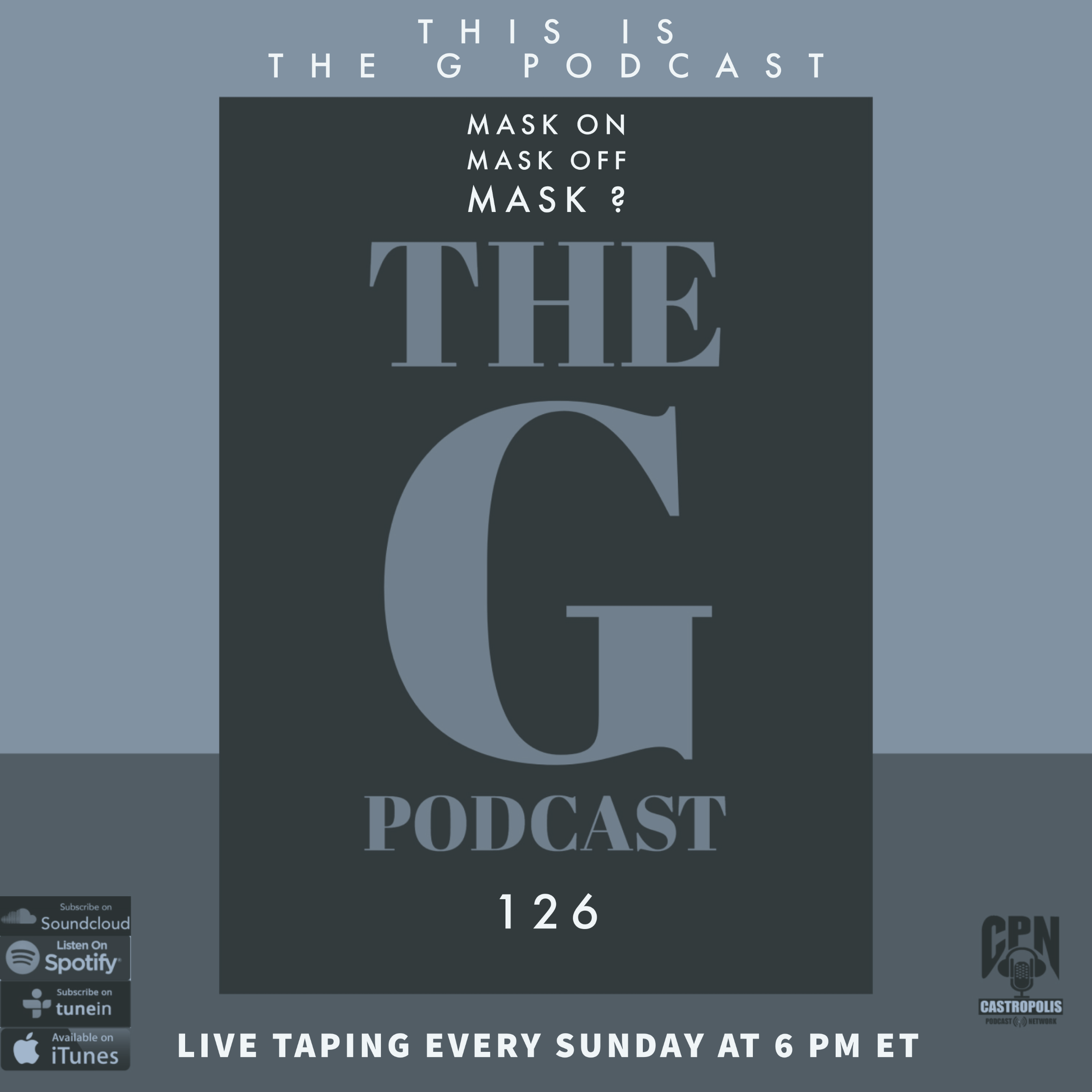 Episode 126 MASK ON MASK OFF MASK ? episode artwork