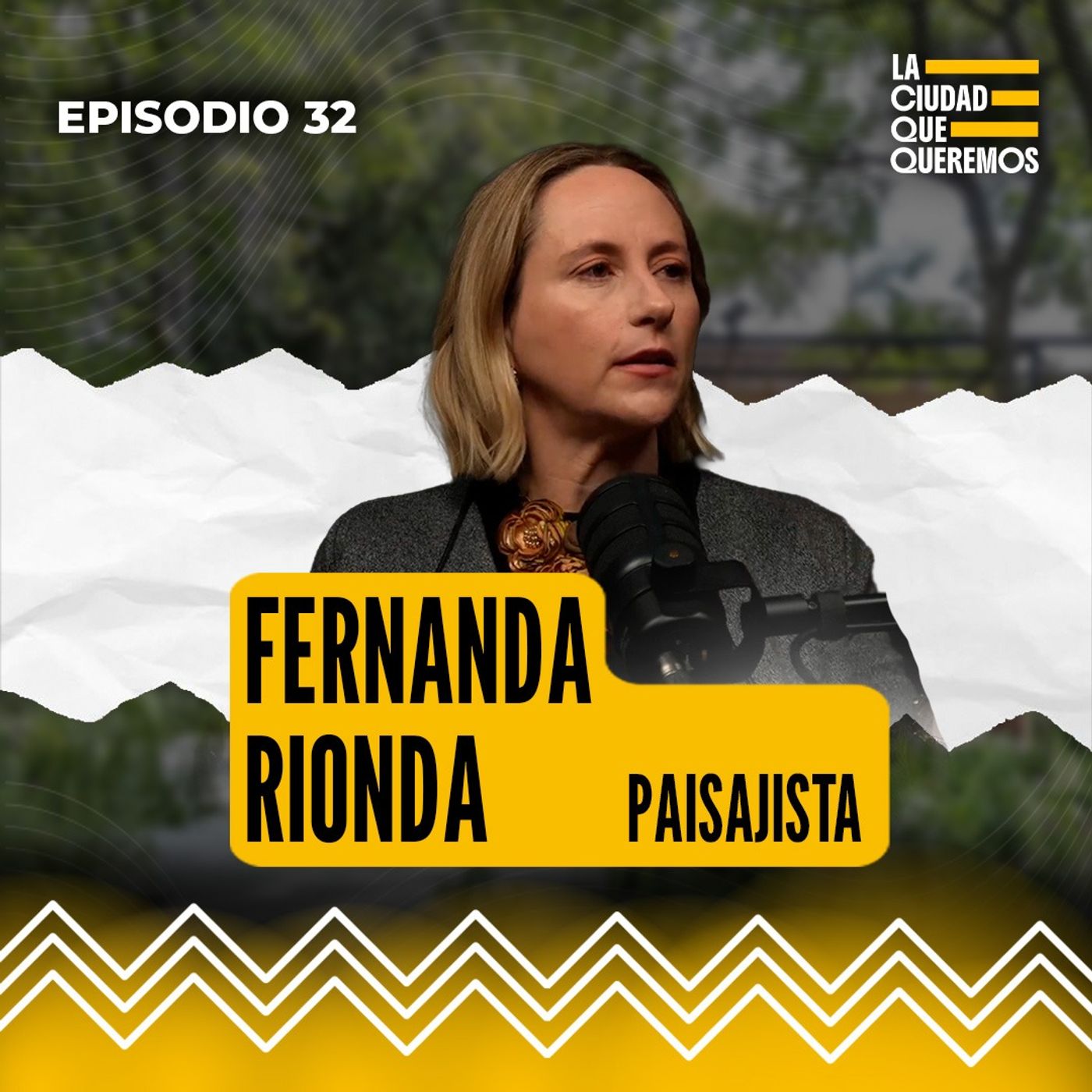 Ep. 32 | Construir ciudad con naturaleza | Fernanda Rionda episode artwork