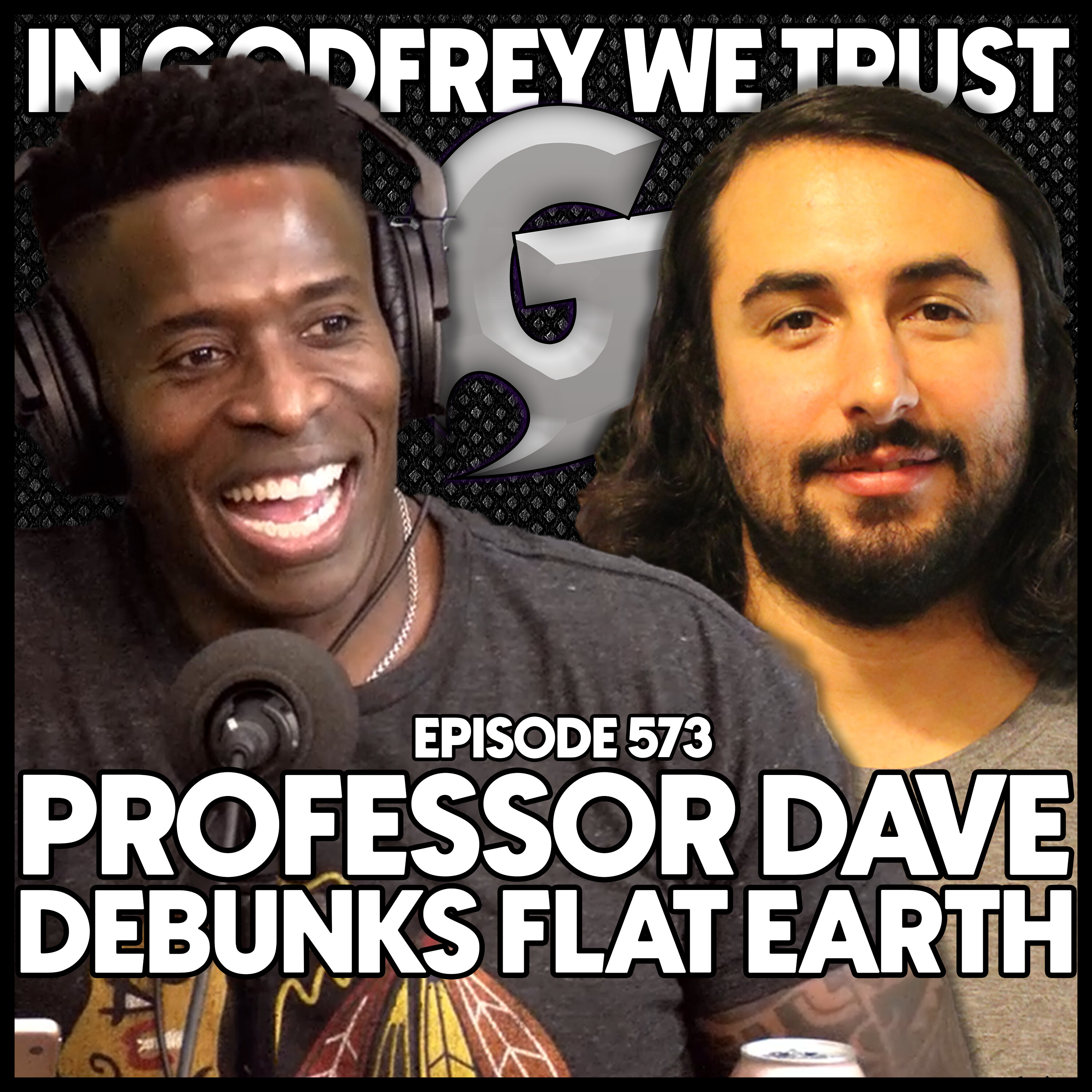 573. Professor Dave DEBUNKS Fat Earth episode artwork