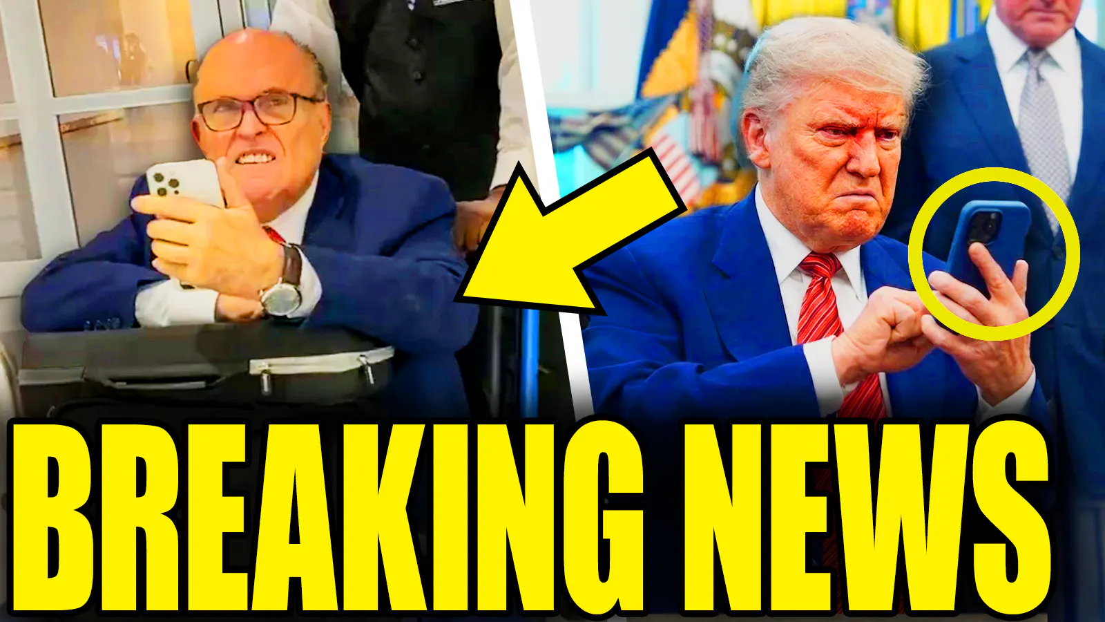 Trump Makes Insane Hospitalization Post As Giuliani In Critical Condition episode artwork