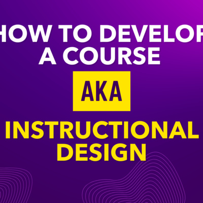 Instructional Design: Tips for Success episode artwork