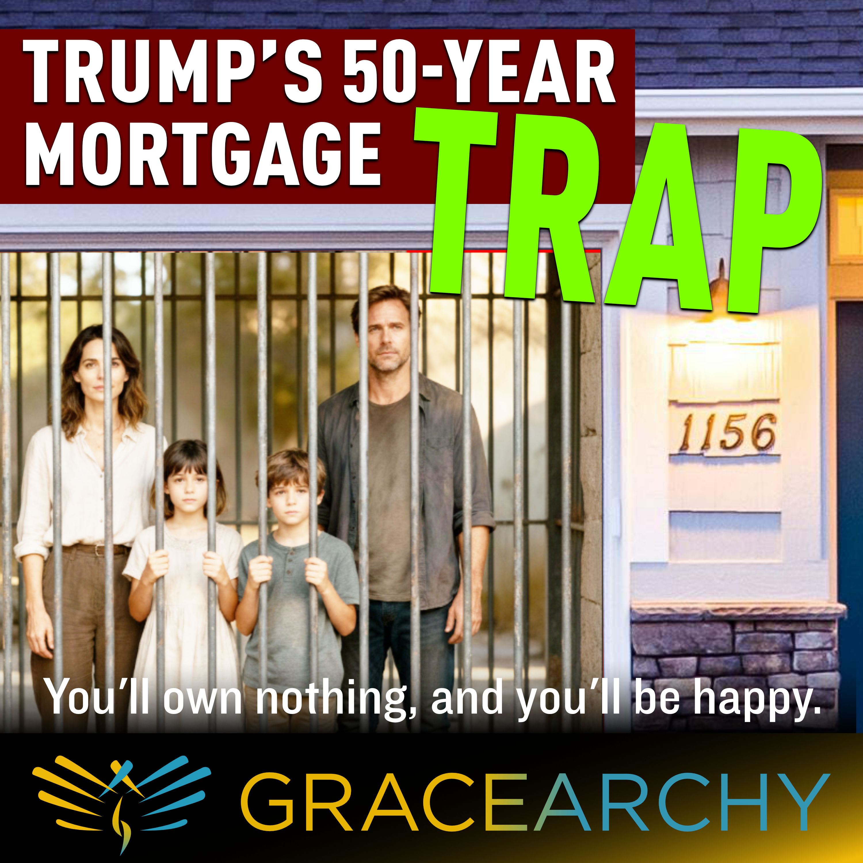 EP145: How You Can Escape Trump’s 50-Year Mortgage Trap - Gracearchy with Jim Babka