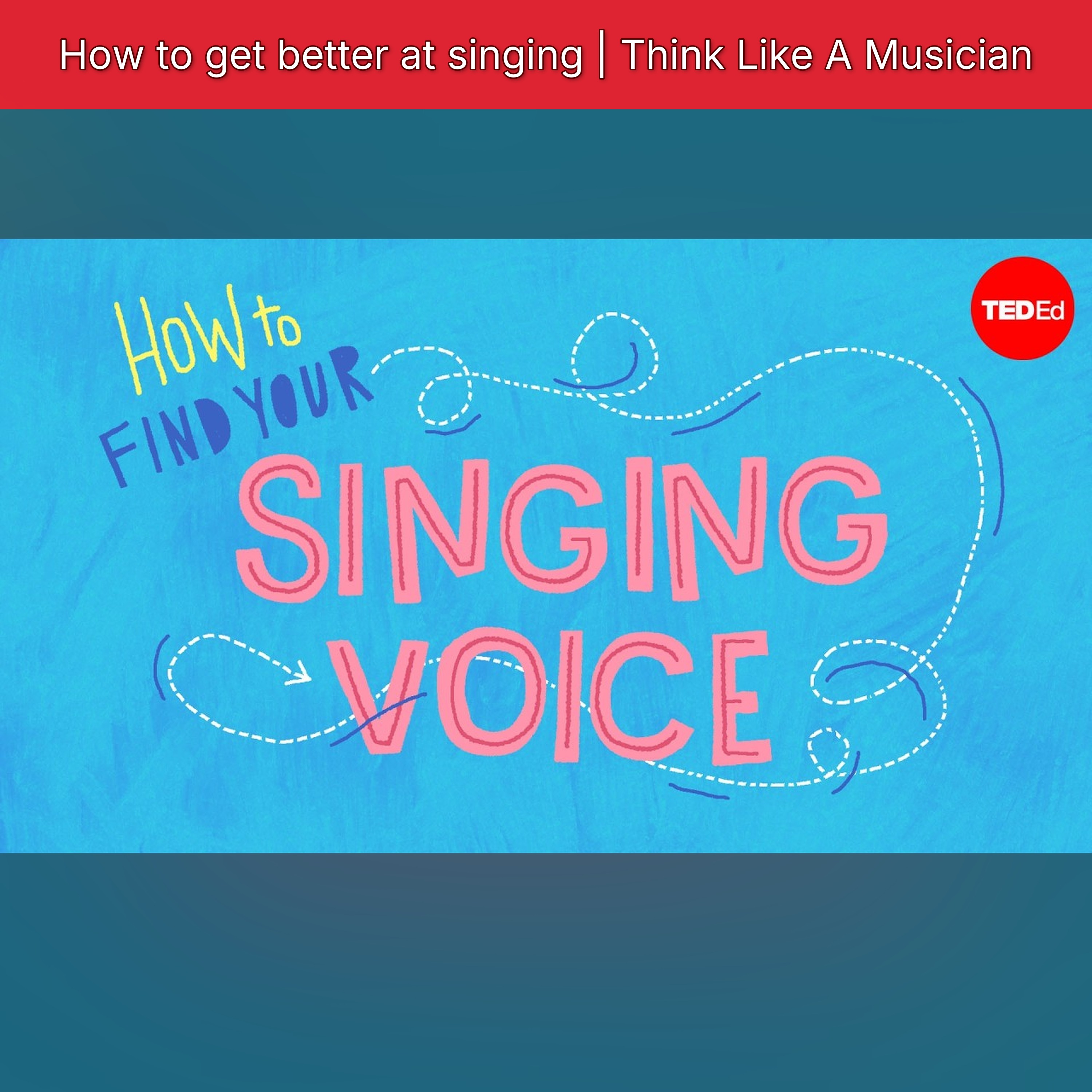 How to get better at singing | Think Like A Musician episode artwork