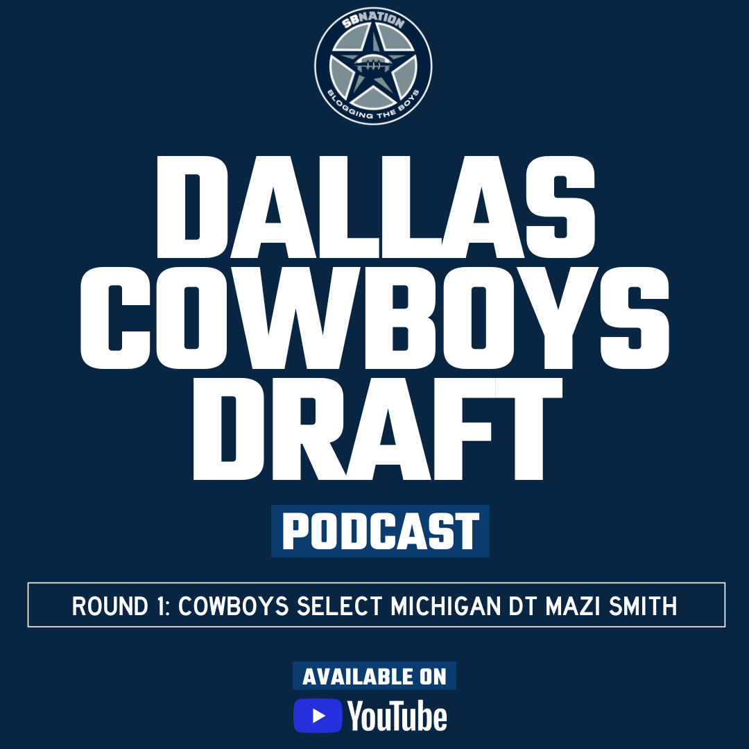 2023 Dallas Cowboys Draft Round 1: Cowboys select Michigan DT Mazi Smith episode artwork