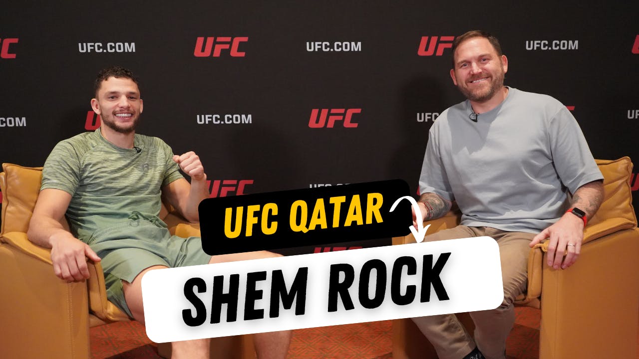 MMA: UFC Qatar Shem Rock interview MMA: UFC Qatar Shem Rock interview