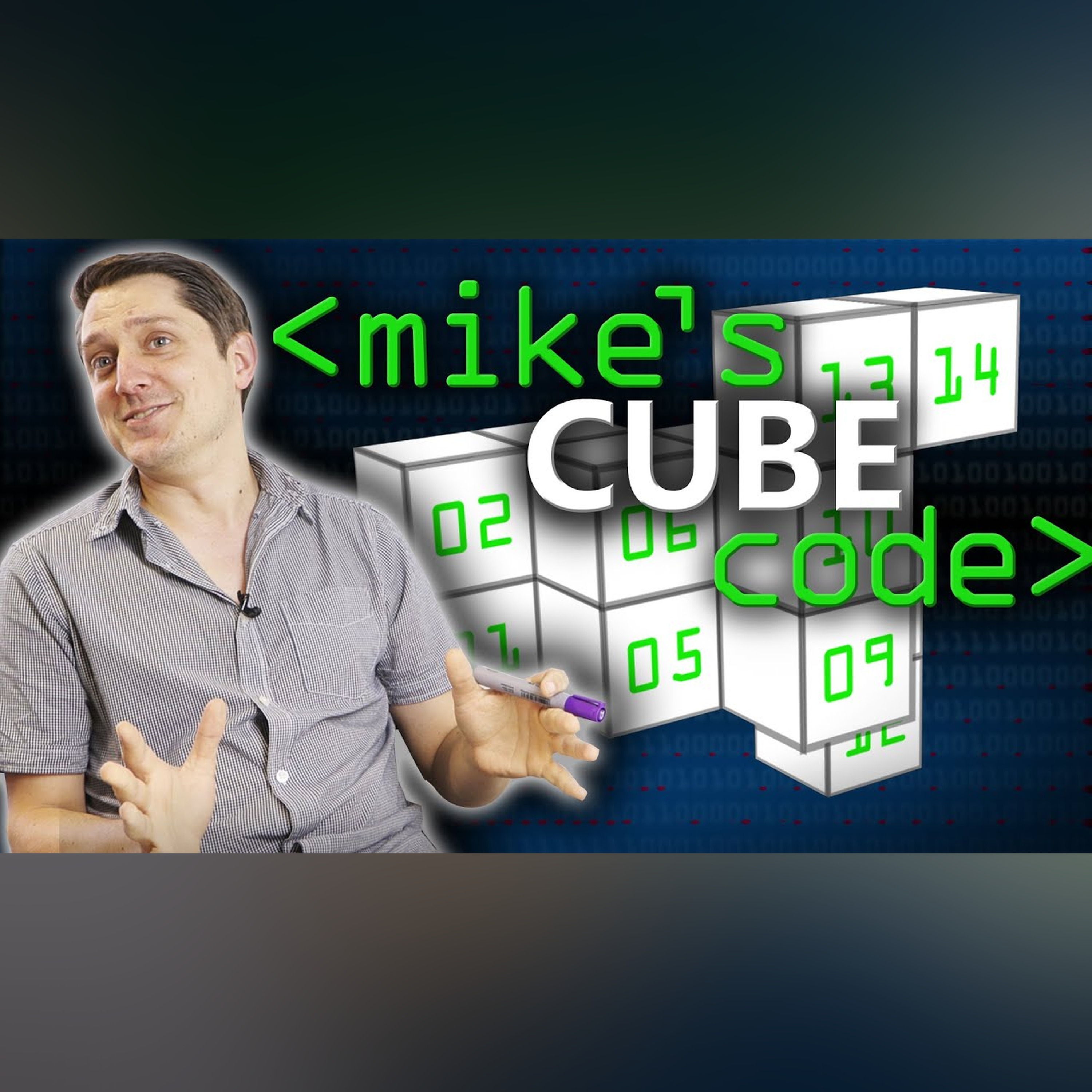 Mike's Cube Code - Computerphile episode artwork