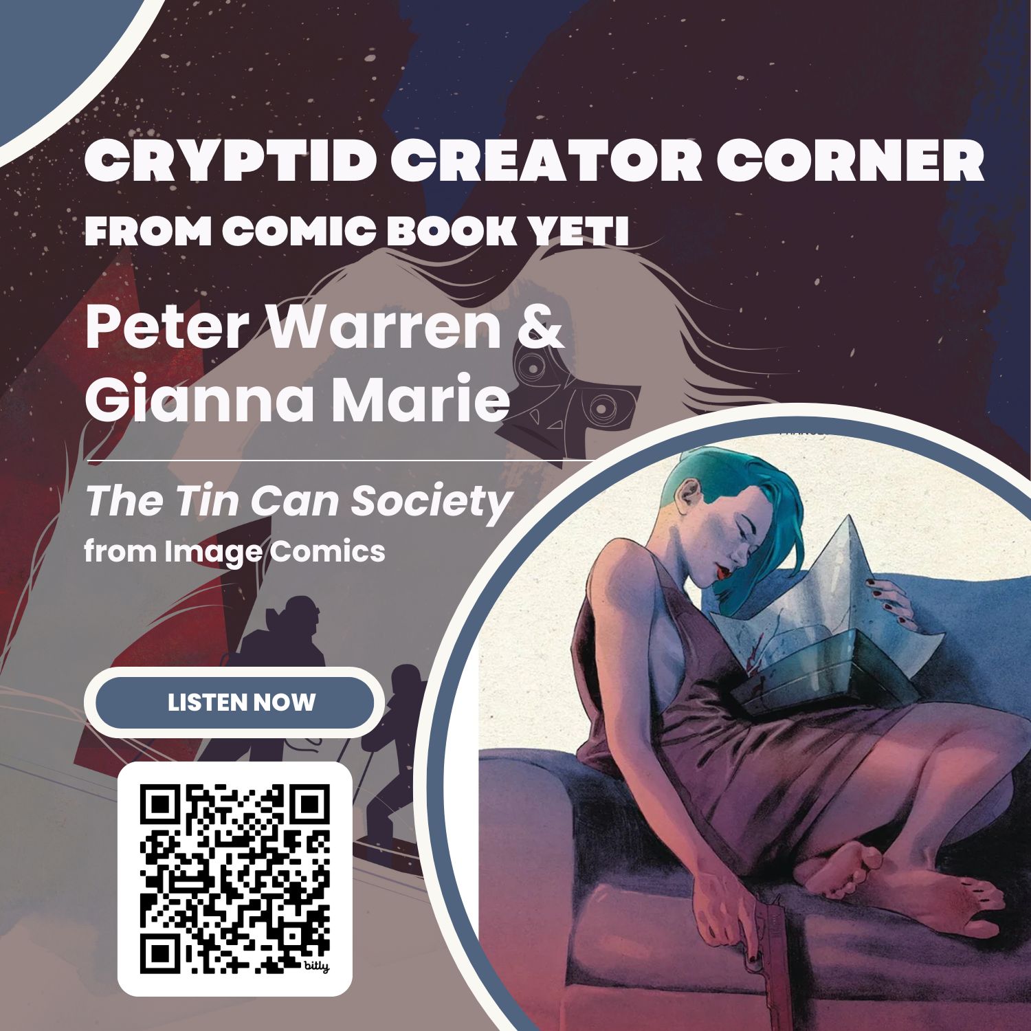 Cryptid Creator Corner from Comic Book Yeti - A Comic Book Interview Podcast