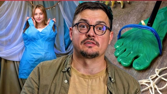 Watch Our Artisan REACT to the Creation of a Stunning Mermaid Dress with Hot Glue! episode artwork