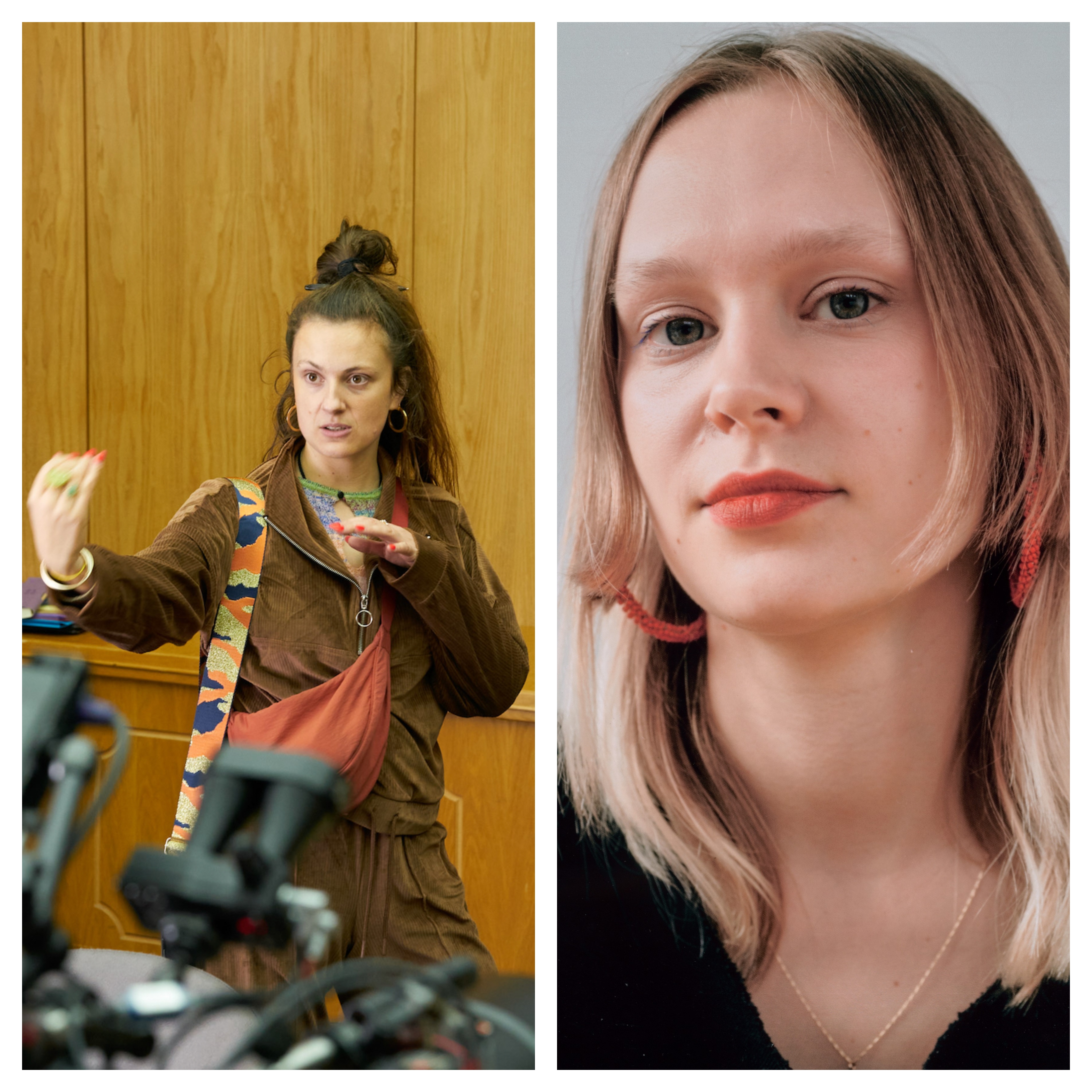 Daisy-May Hudson and Sophie Compton on Holloway