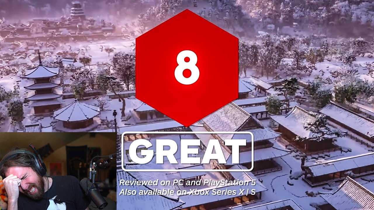 Oh, here we go.. Assassin's Creed Shadows "Review" | Asmongold TV