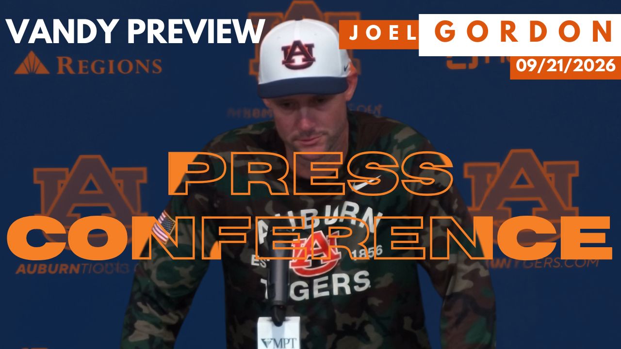PRESSER: Joel Gordon talks about Auburn's offensive struggles