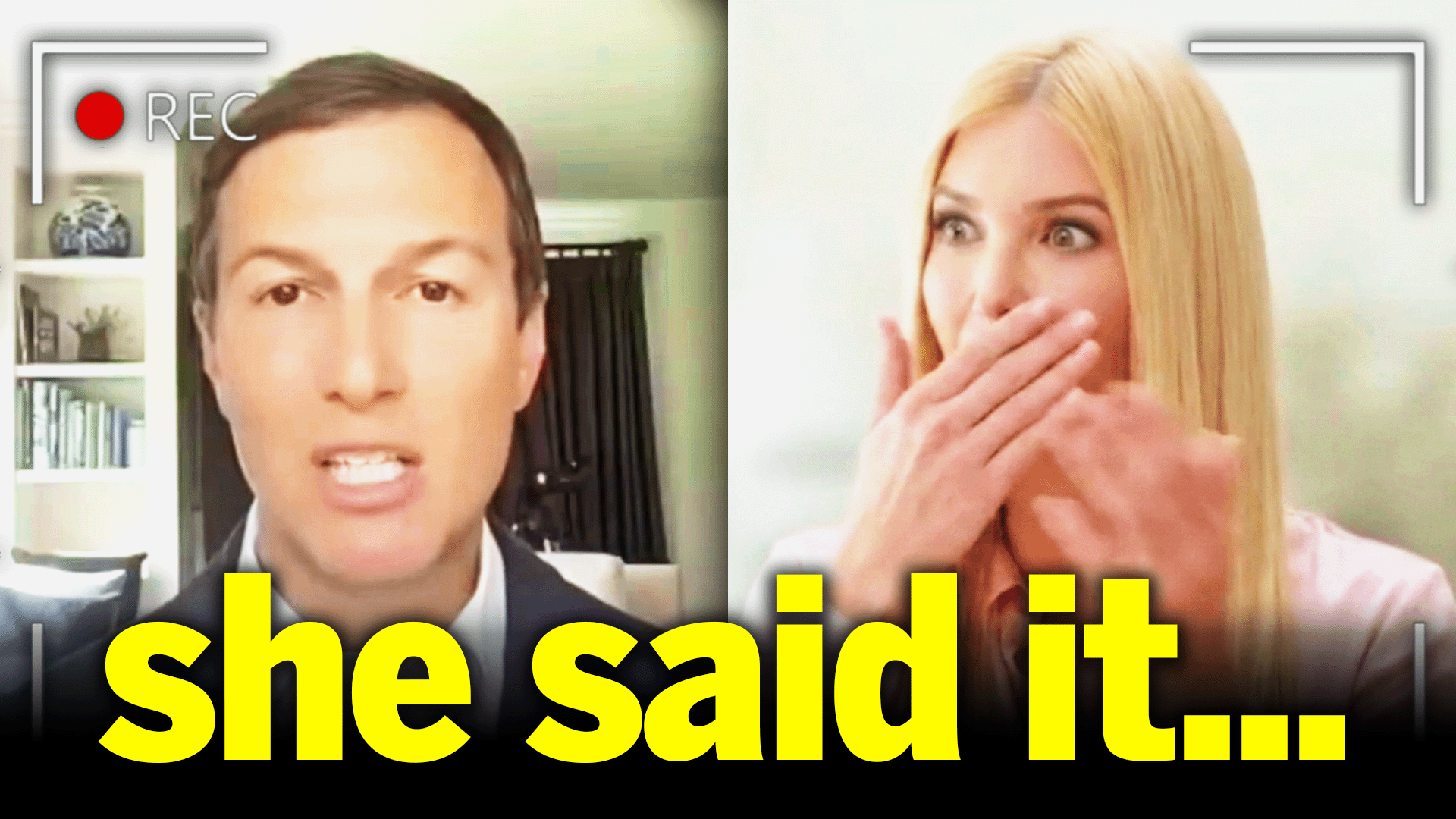 I can’t believe she admitted it…