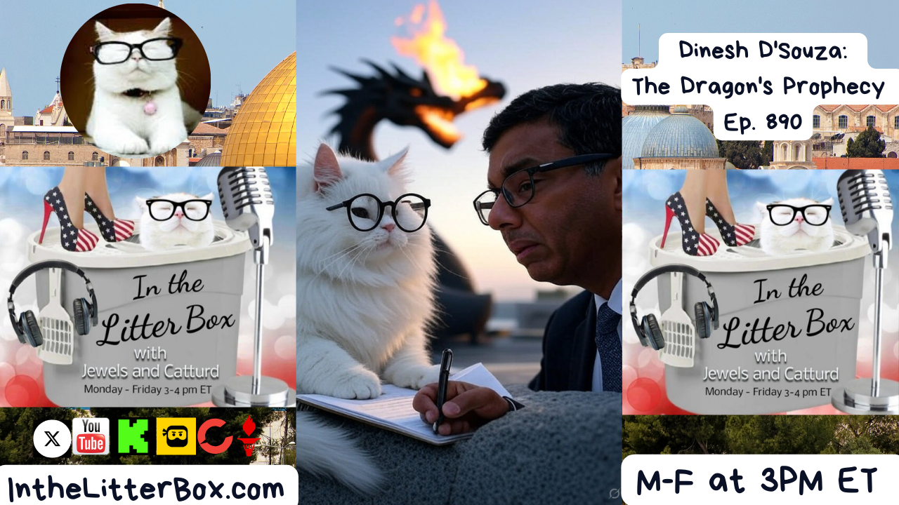 Dinesh D'Souza: The Dragon's Prophecy | In the Litter Box w/ Jewels & Catturd – Ep. 890 – 9/26/2025