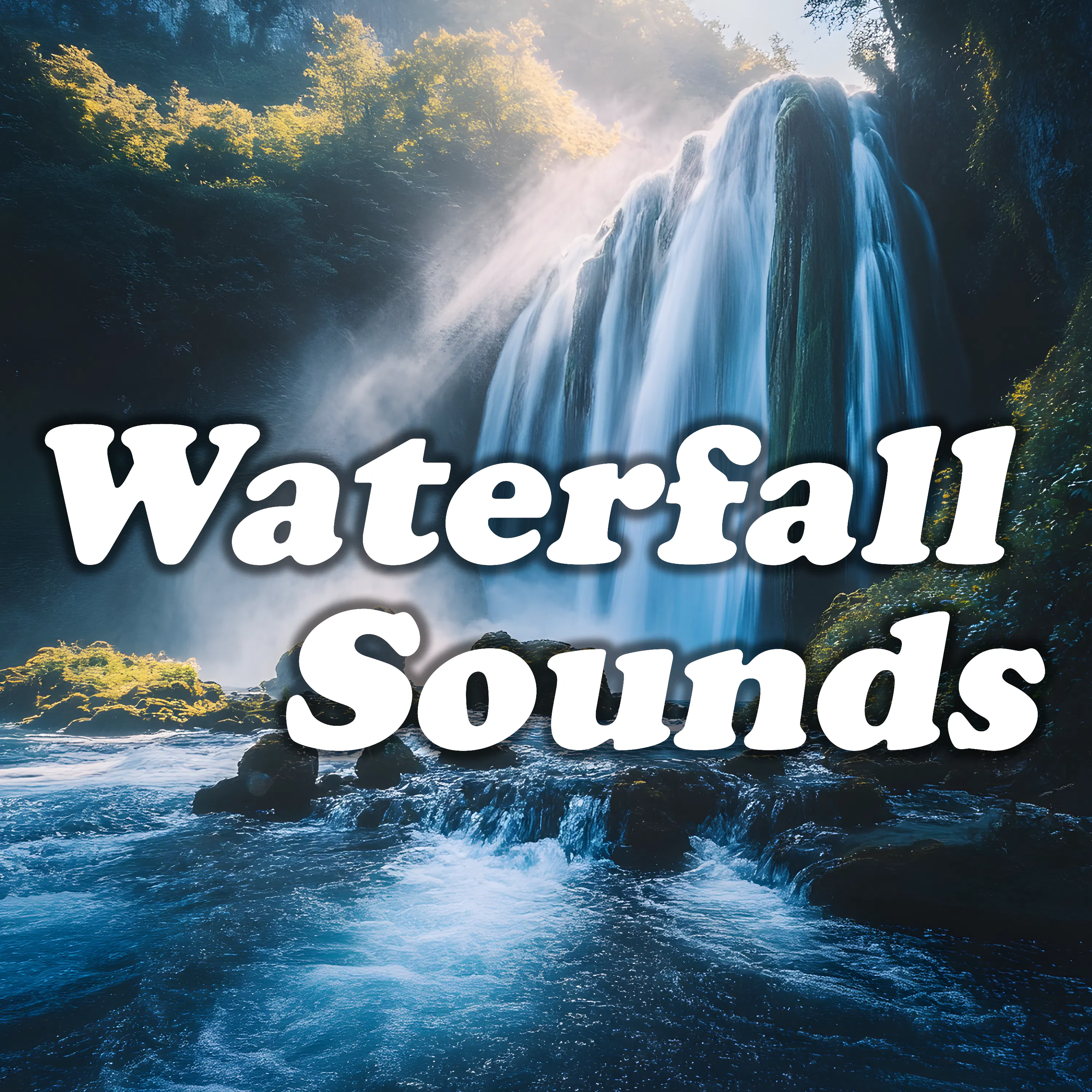 Crystal Basin Waterfall Sounds: Gentle Water Tones episode artwork