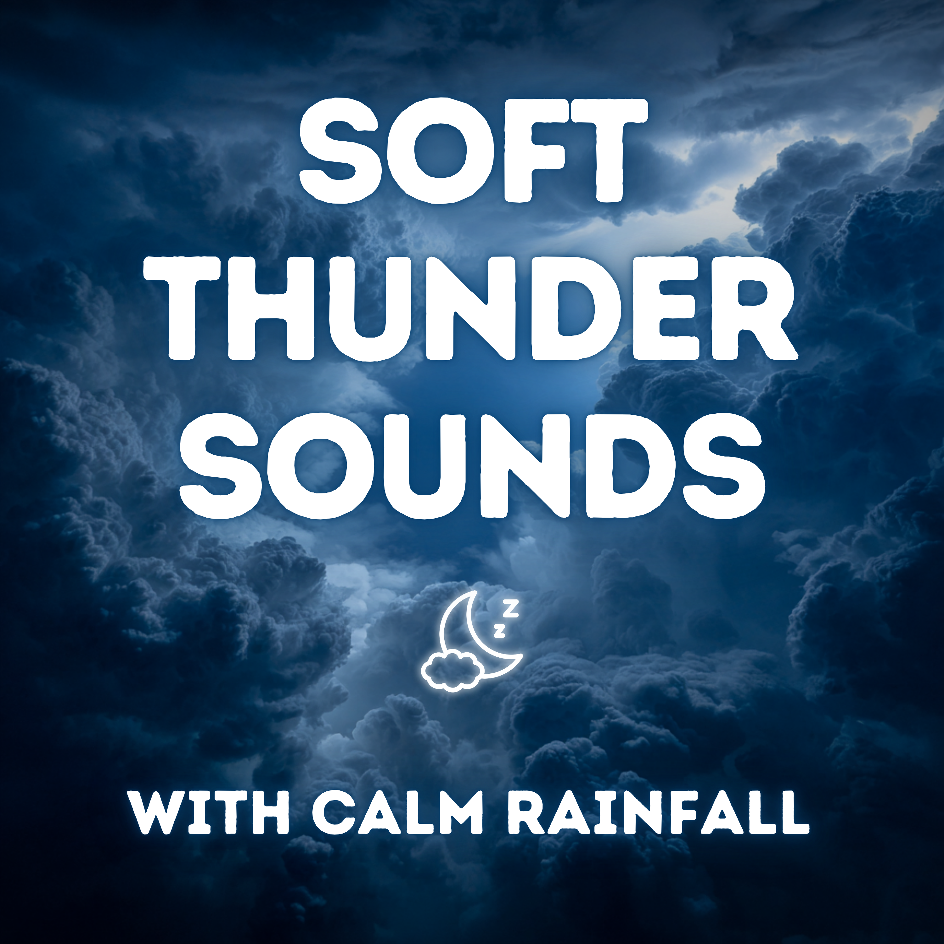 Soft Thunderstorm Sounds — Calm Rain and Distant Thunder