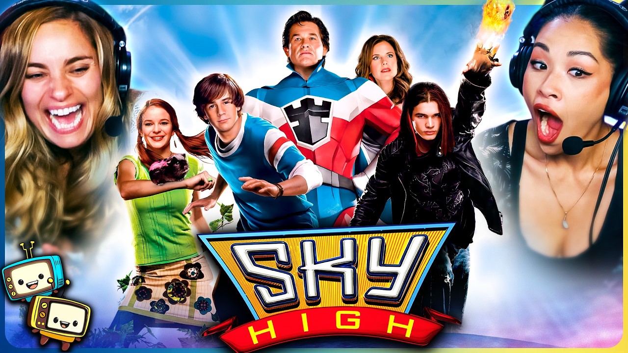 SKY HIGH (2005) Movie Reaction! | First Time Watch! | Michael Angarano | Kurt Russell episode artwork
