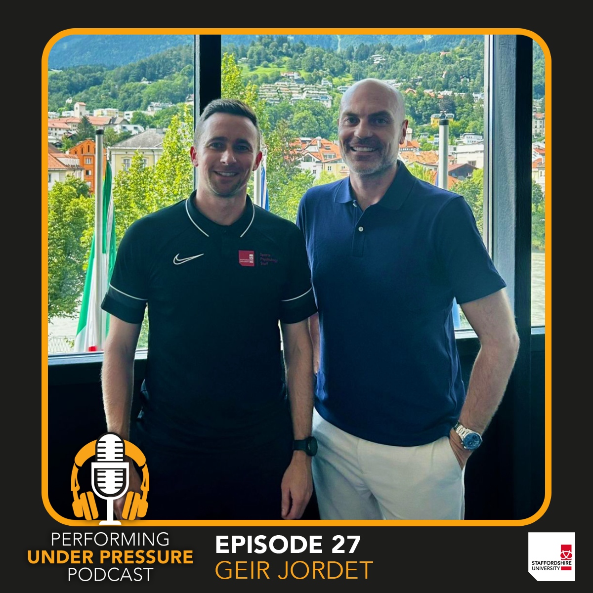 University of Staffordshire\'s Performing Under Pressure Podcast