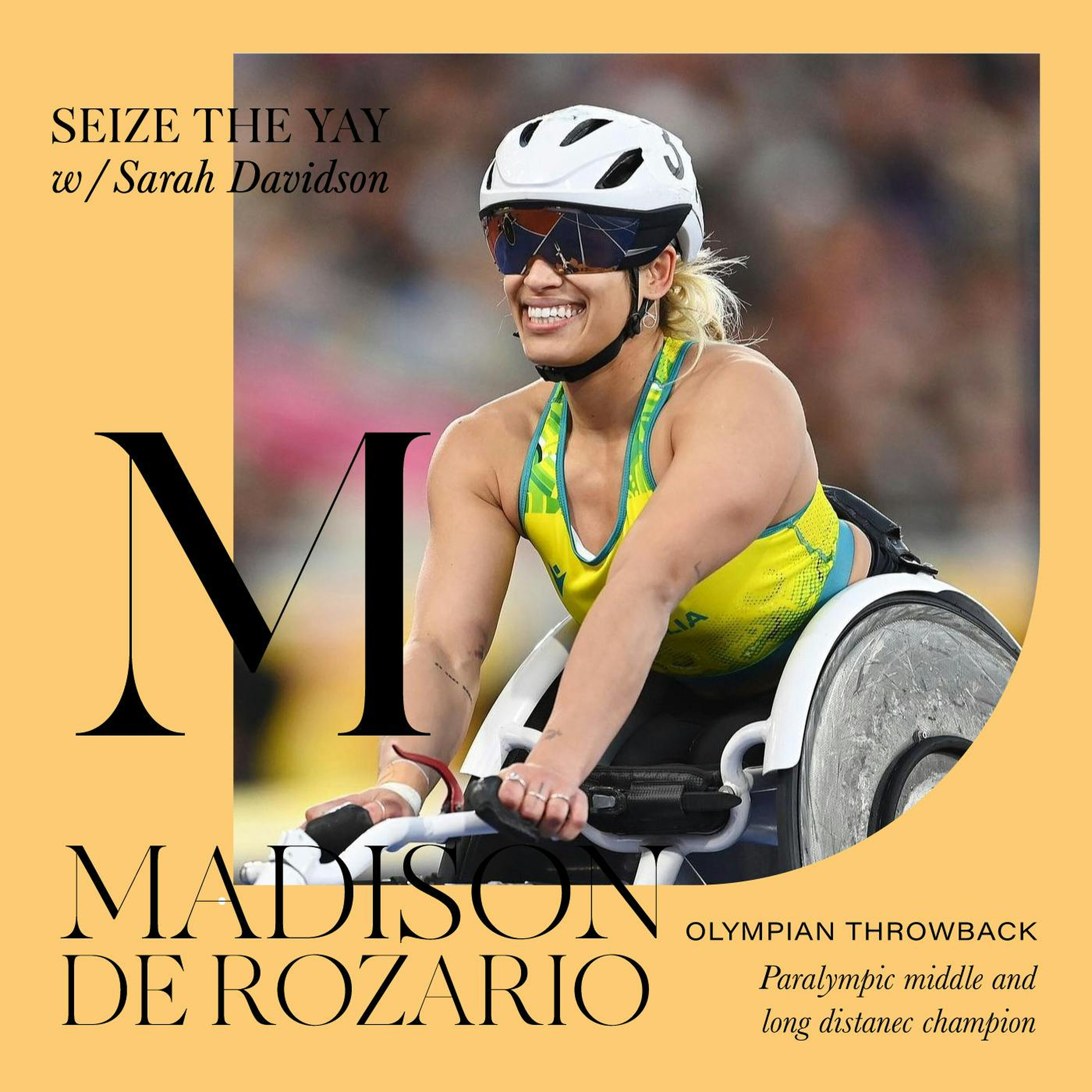 OLYMPIAN SPOTLIGHT // MADISON DE ROZARIO // Paralympian, puppy mama and Barbie's 2020 Australian Shero episode artwork