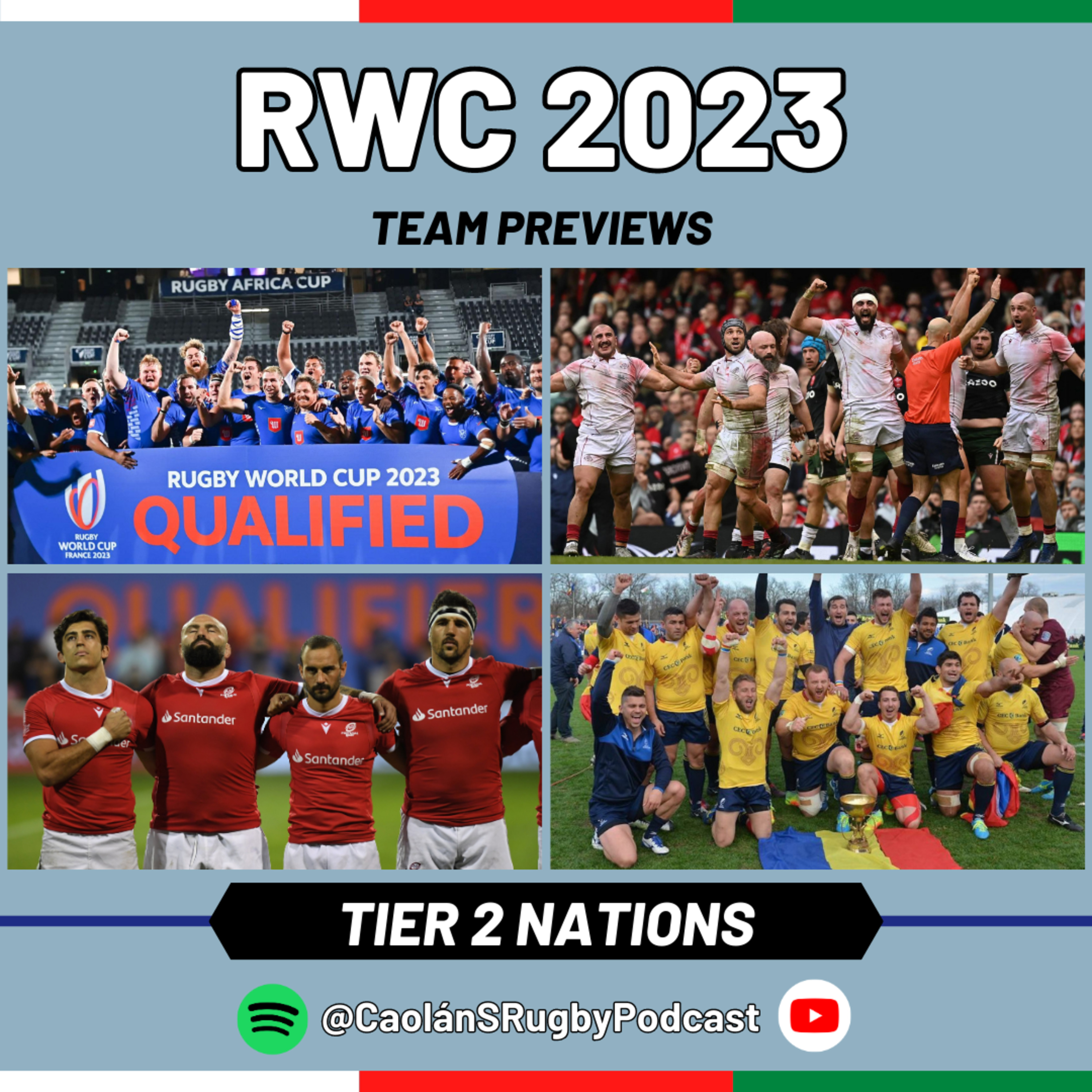 RWC 2023 Team Previews | Episode 10 - Tier 2 Nations episode artwork