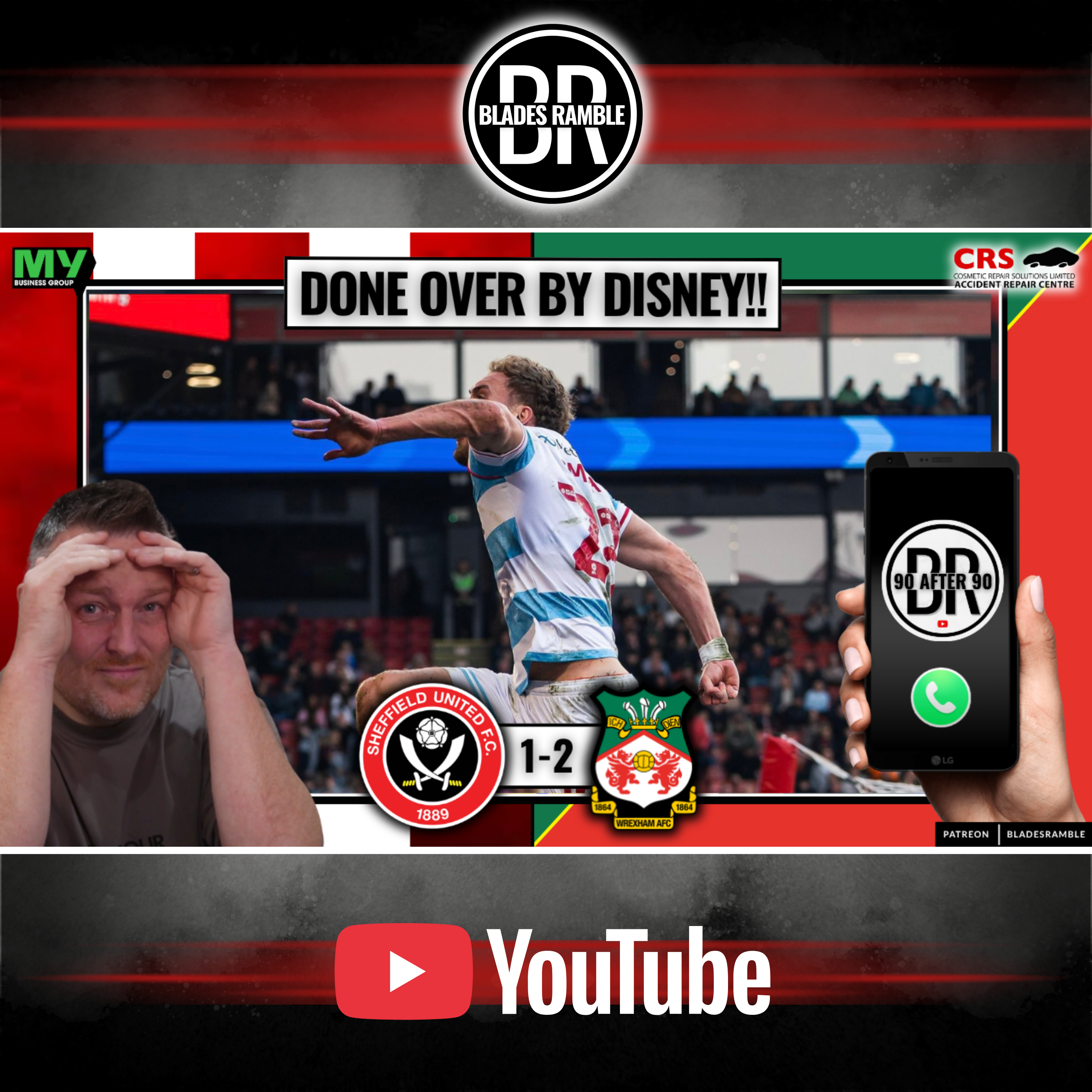 🎙️⚔️ 90 AFTER 90 | SHEFFIELD UNITED 1-2 WREXHAM | GAME OF TWO HALVES… ⚔️🎙️