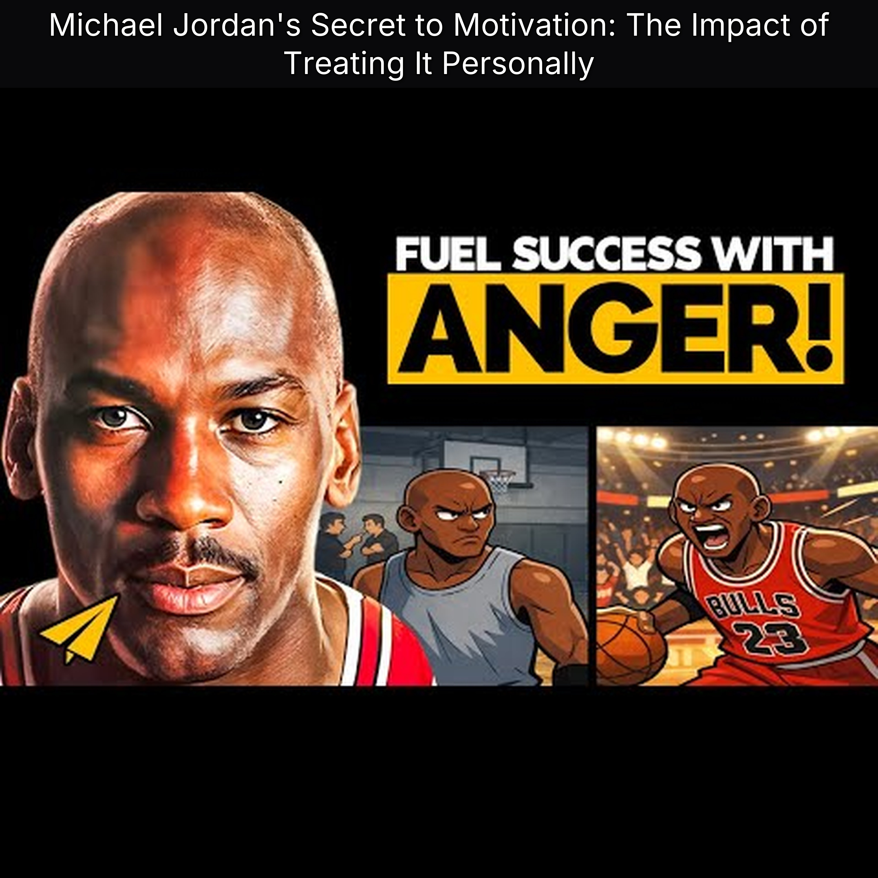 Michael Jordan's Secret to Motivation: The Impact of Treating It Personally