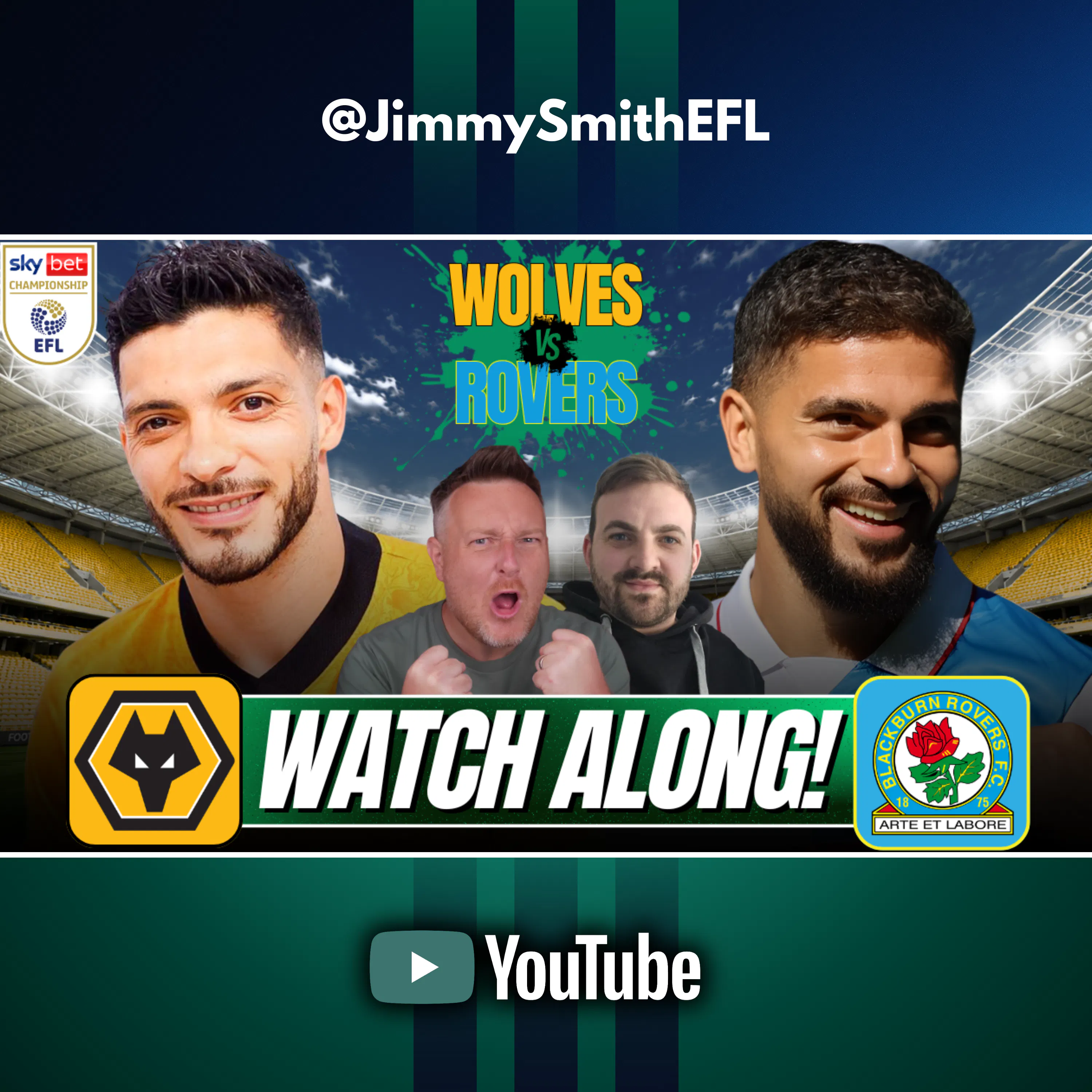 ๐บโฝ THE CHAMPIONSHIP IS BACK! | WOLVES vs BLACKBURN | LIVE WATCHALONG โฝ๐บ