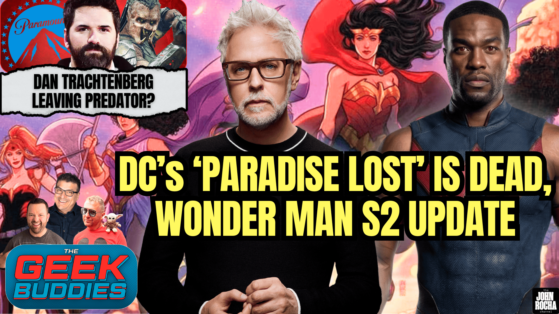 DC's 'Paradise Lost' Series is Dead! Trachtenberg Leaves Predator? WONDER MAN S2 News