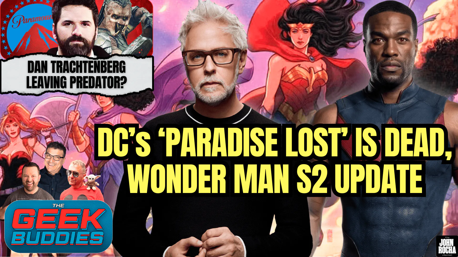 DC's 'Paradise Lost' Series is Dead! Trachtenberg Leaves Predator? WONDER MAN S2 News episode artwork