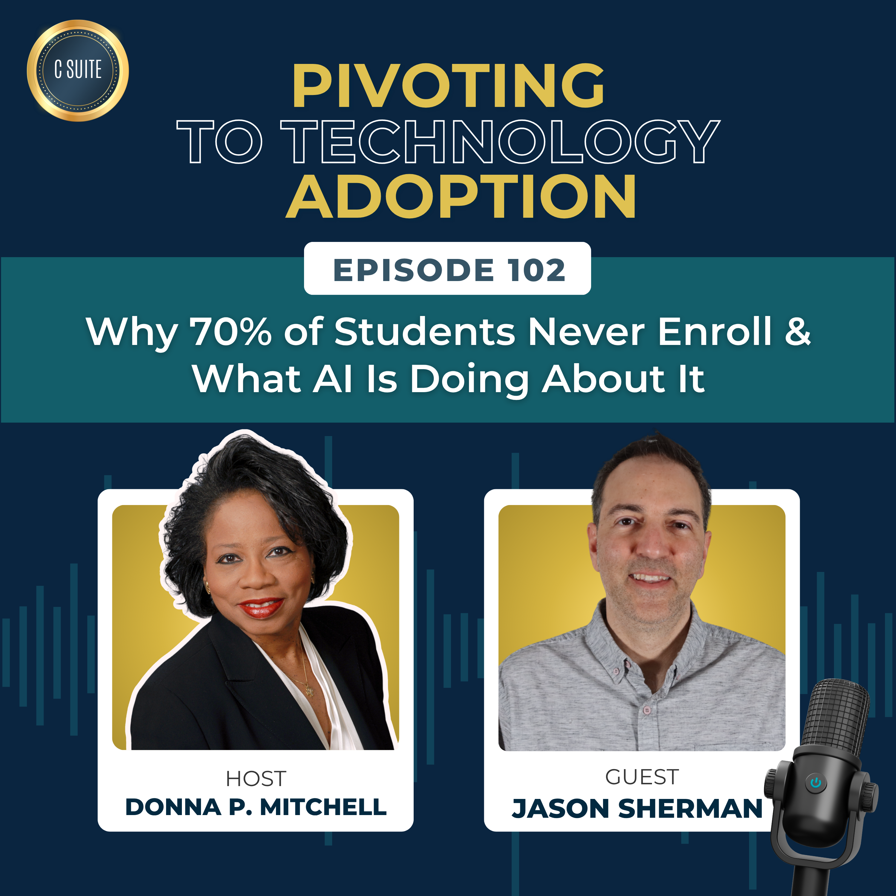 Why 70% of Students Never Enroll & What AI Is Doing About It | Jason Sherman