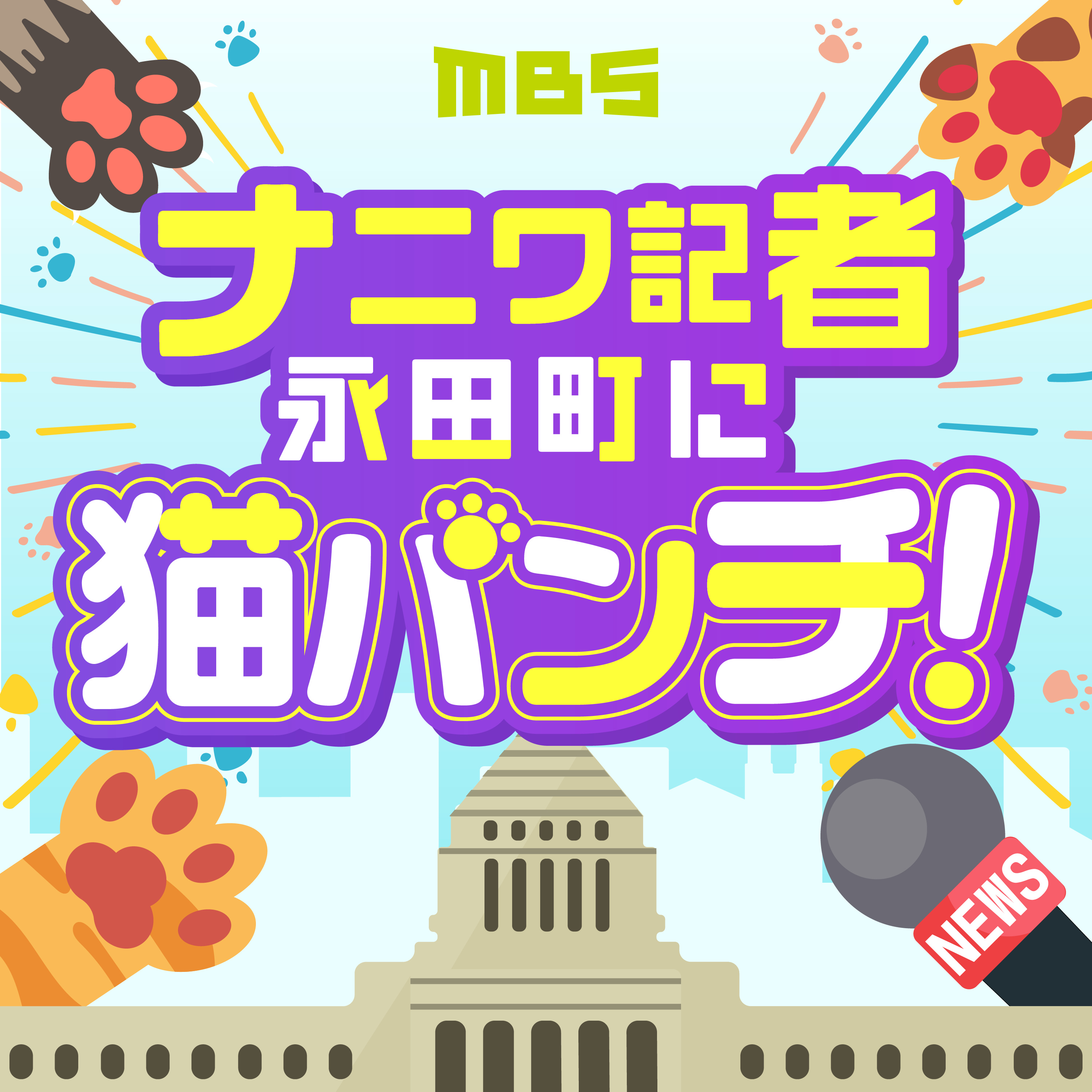 『ナニワ記者 永田町に猫パンチ！』