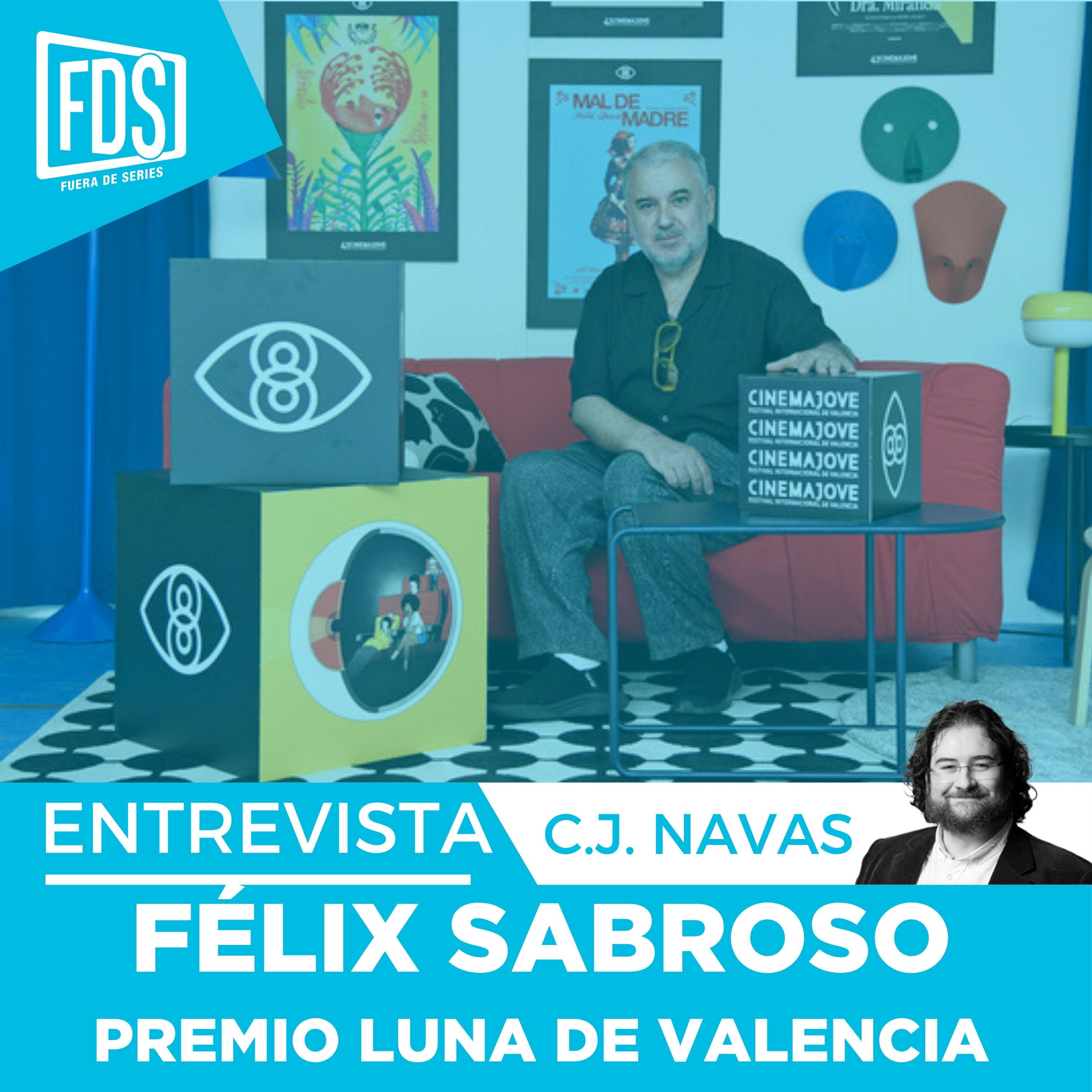 Entrevista Félix Sabroso | Premio Luna de Valencia en Cinema Jove 2026
