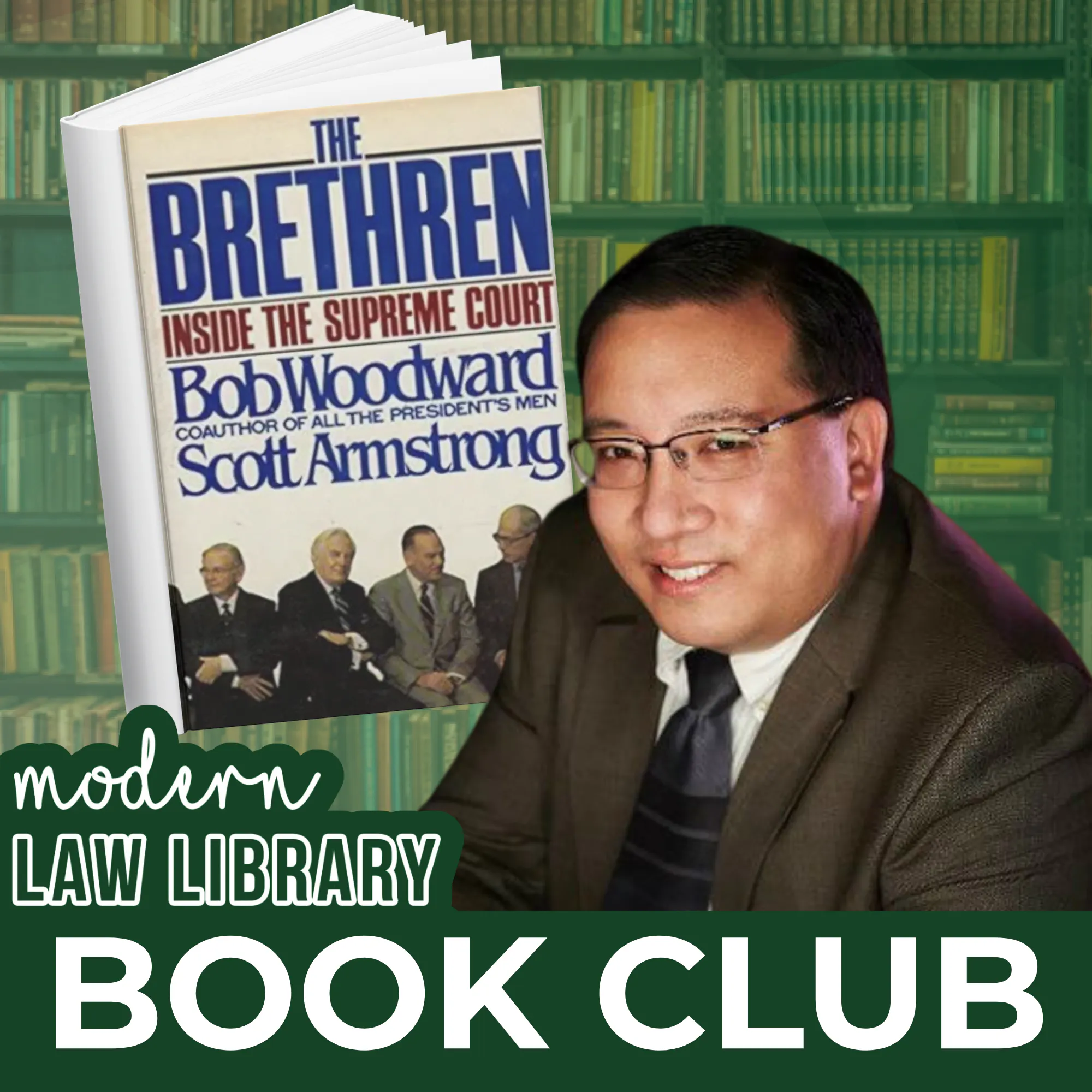Book Club: The Brethren introduces Tricky Dick's chief justice episode artwork