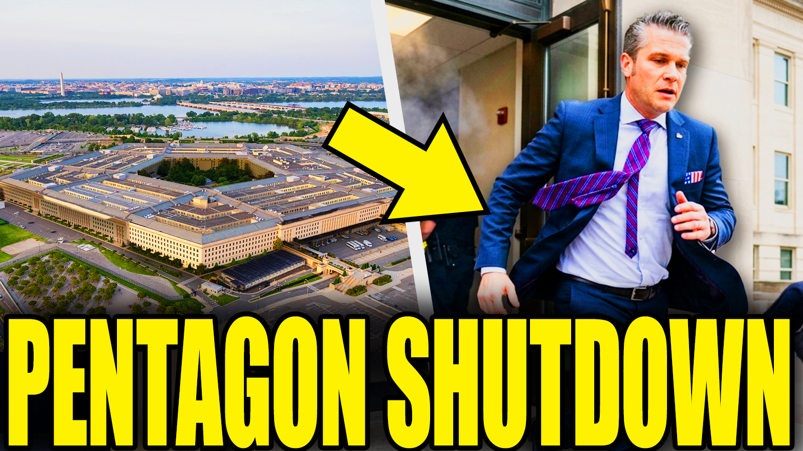 Pentagon Shutdown Amid Trump Emergency episode artwork