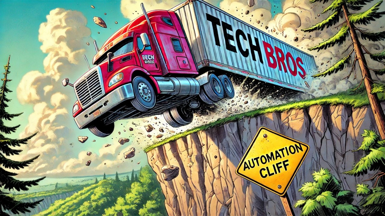 The Last 7 Years of Human Work - Understanding the AUTOMATION CLIFF! | Artificial Intelligence Masterclass
