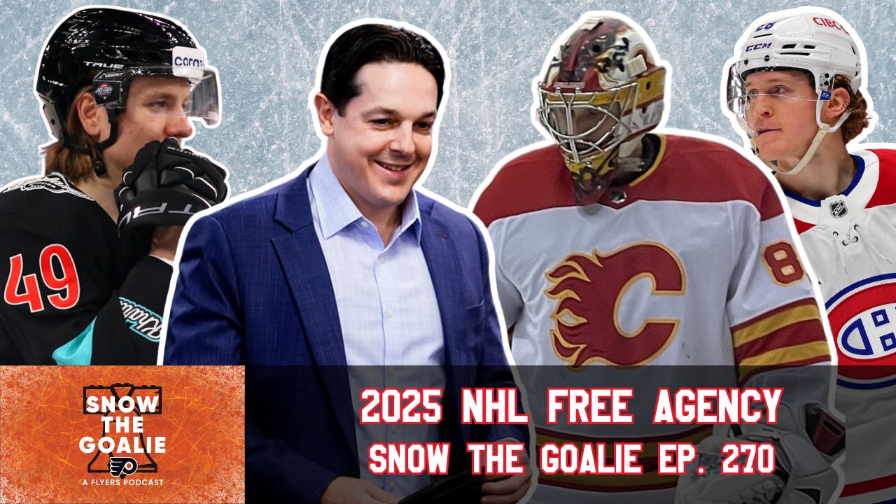 2025 NHL Free Agency: Flyers Sign Vladar, Dvorak, Shabanov? - Snow The Goalie Ep. 269
