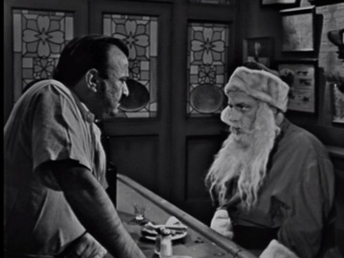 Twilight Zone S2E11 "The Night of the Meek" episode artwork