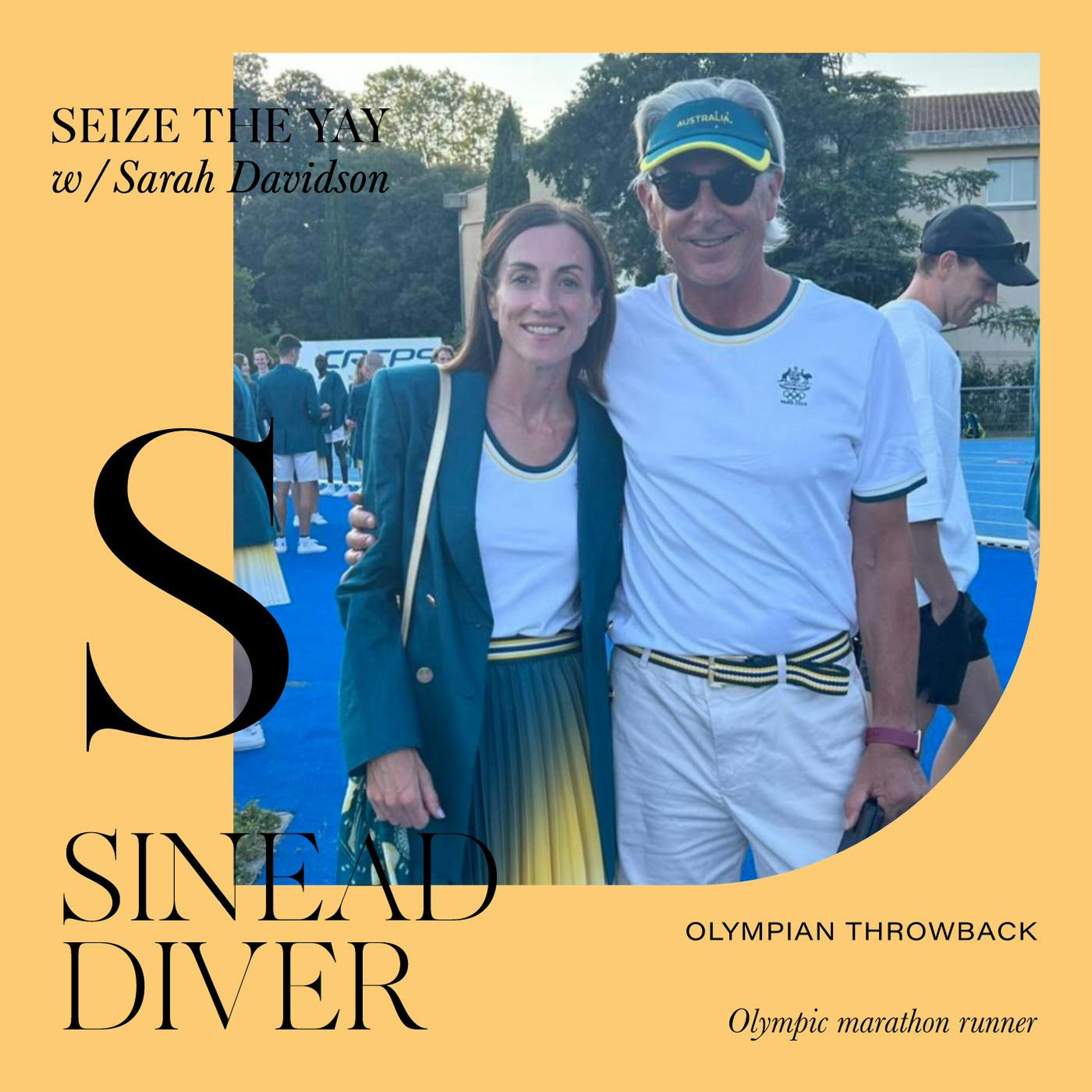 OLYMPIAN SPOTLIGHT // SINEAD DIVER // Olympic Marathon Runner episode artwork
