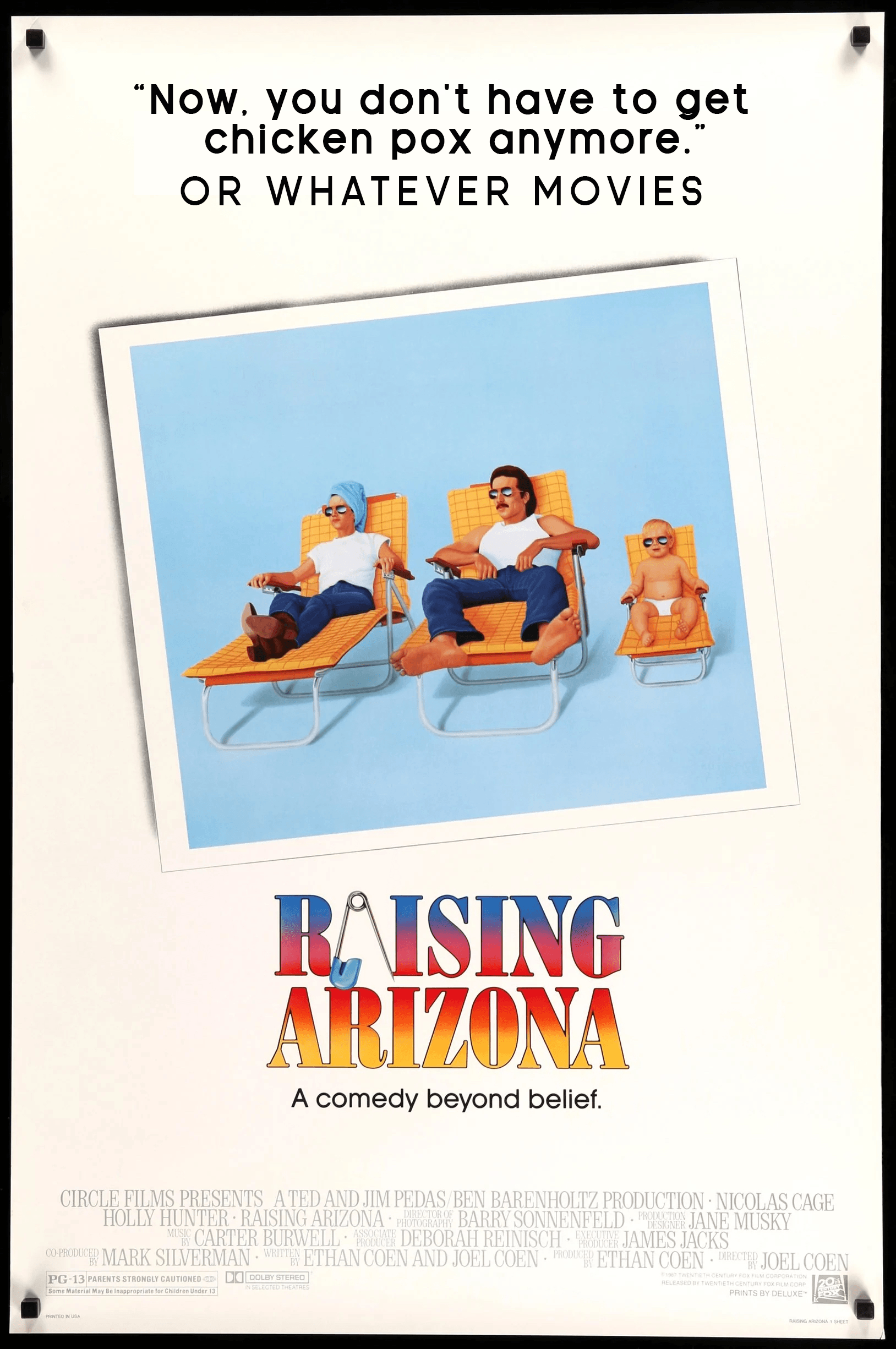 RAISING ARIZONA (1987) | Or Whatever Movies | Bonus 71 episode artwork