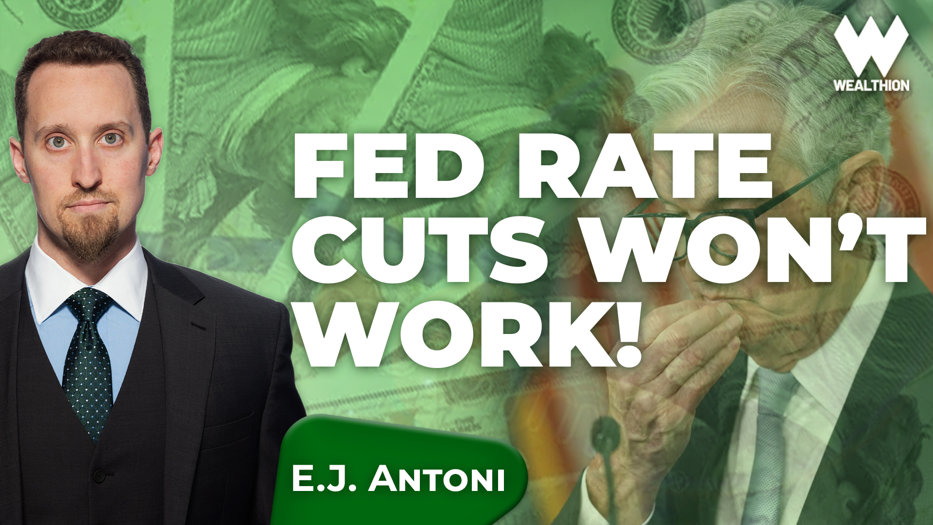 Why Rate Cuts Won’t Work: EJ Antoni on The Fed & U.S. Fiscal Crisis