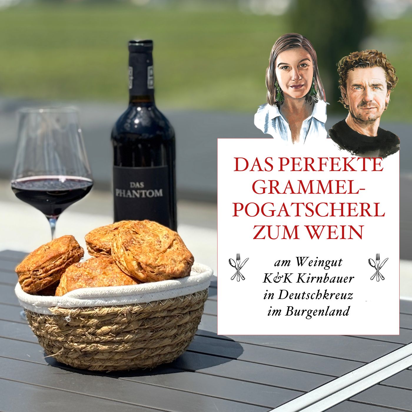Die perfekten Grammelpogatscherl zum Wein – #69