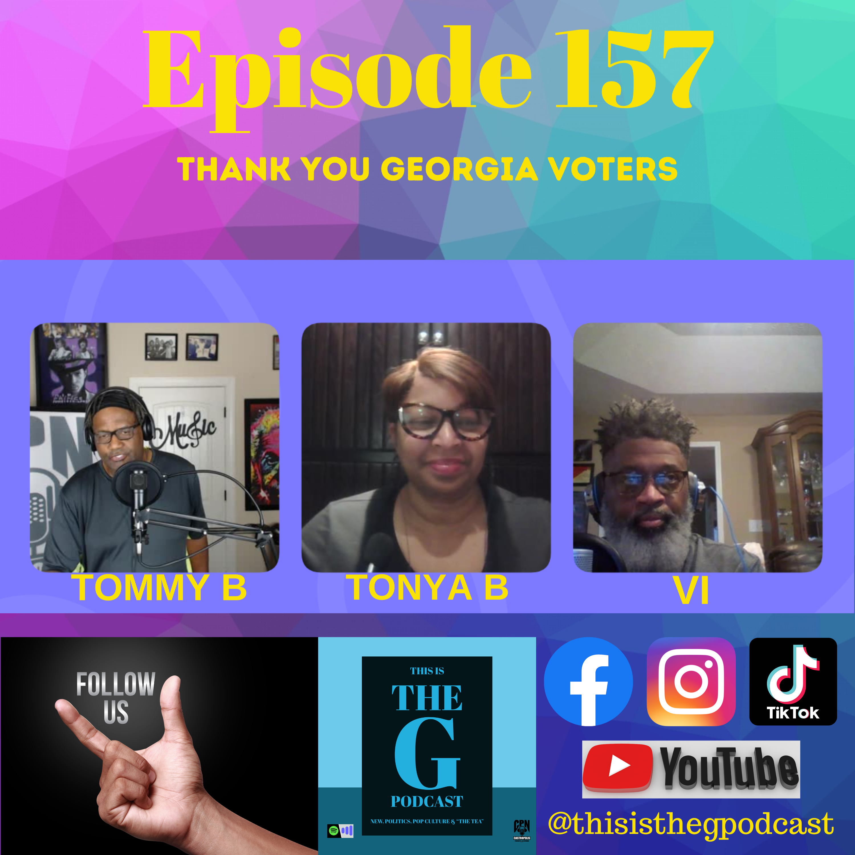 Episode 157 Thank You Georgia Voters episode artwork
