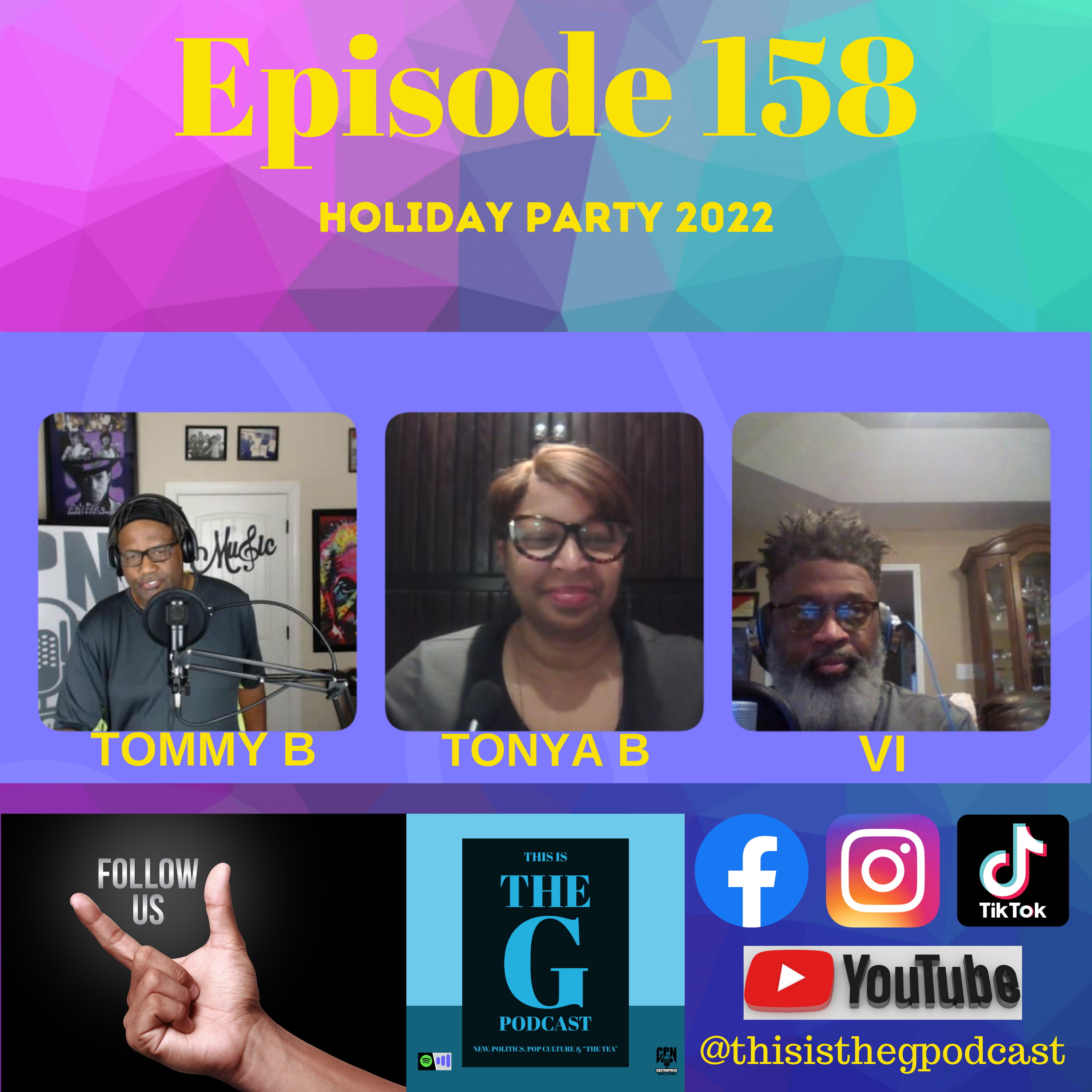 Episode 158 Holiday Party 2022 episode artwork