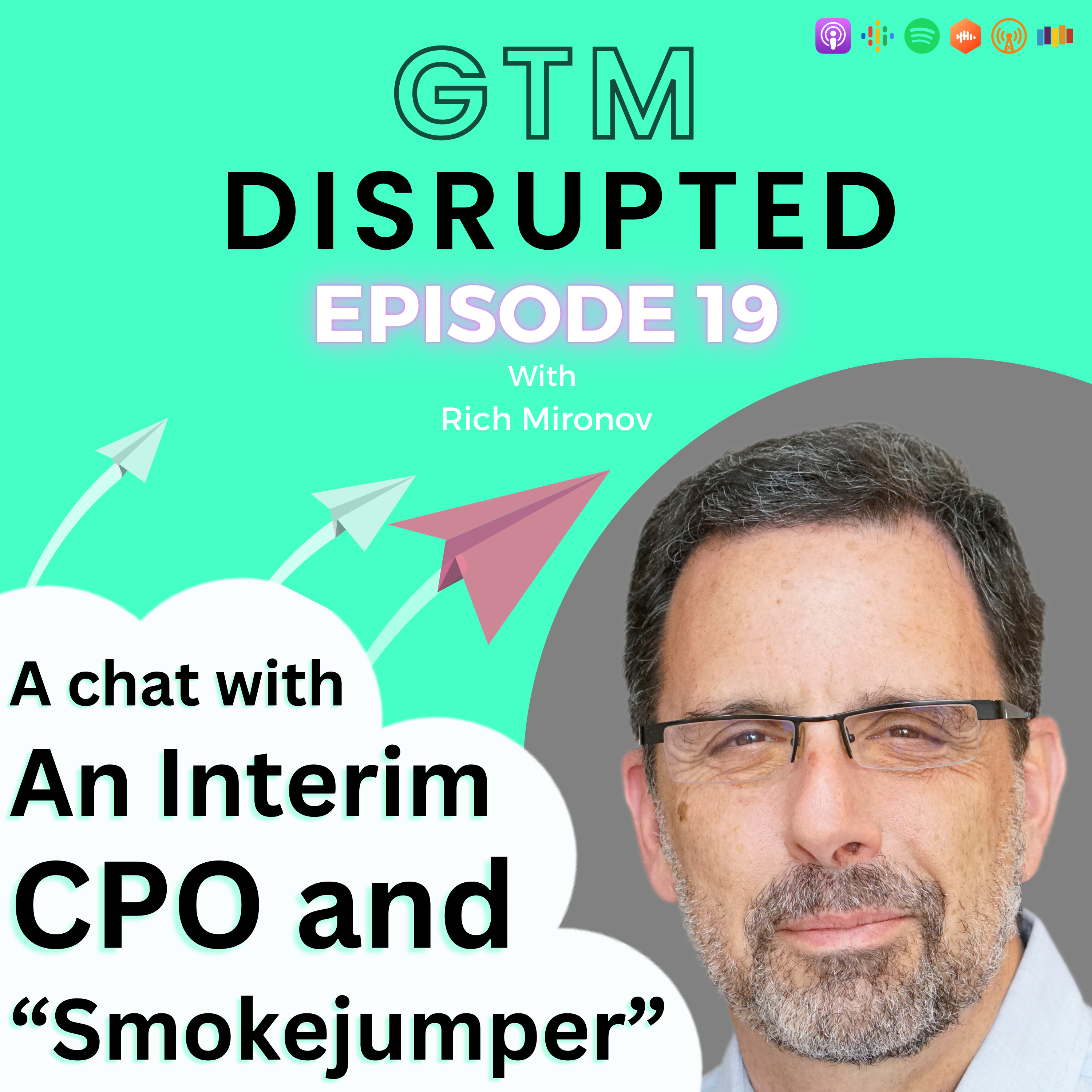 A chat with an interim CPO and “smokejumper” episode artwork