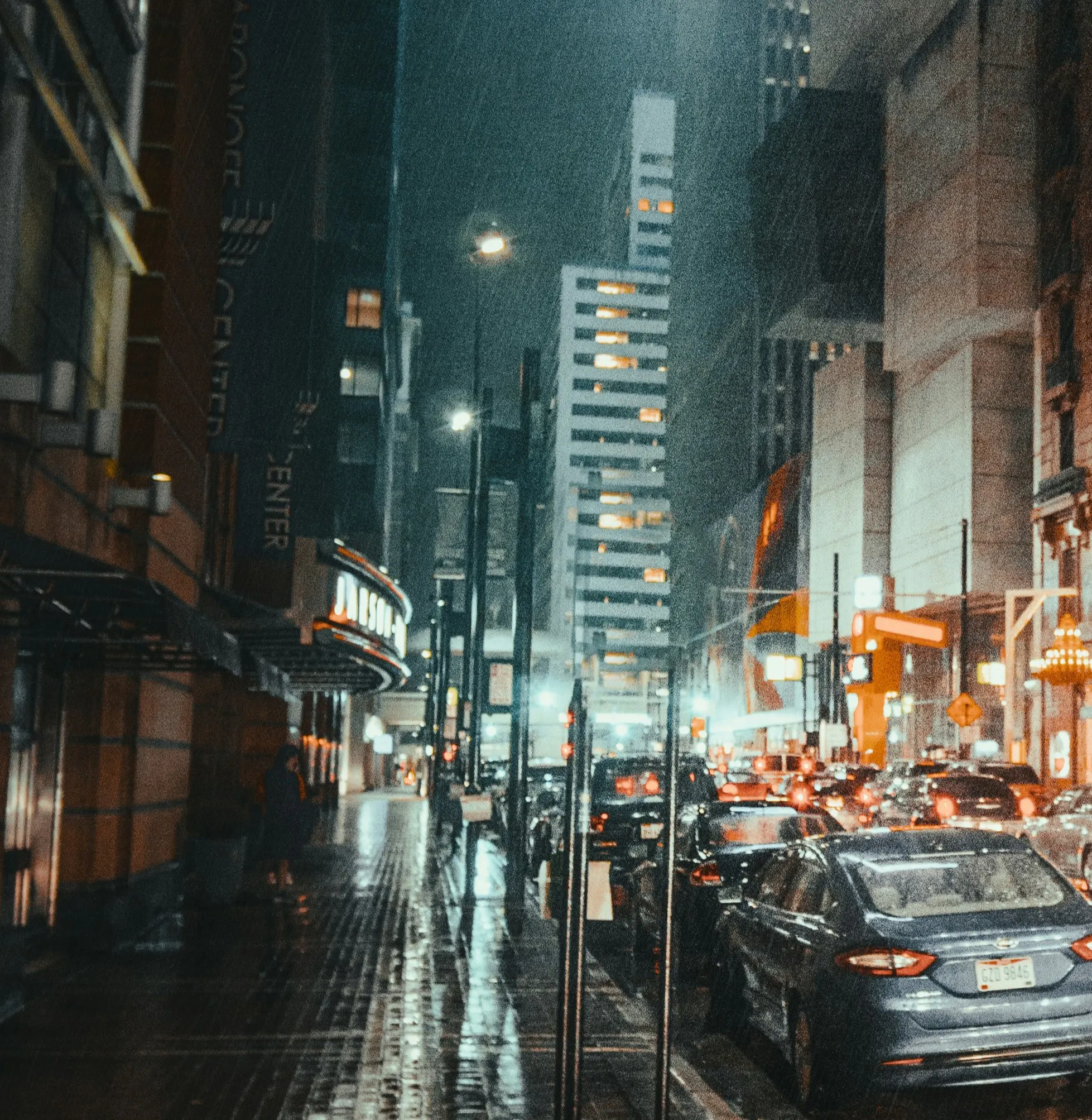 City Night Rain: 8-Hour Tranquil Ambience for Relaxation, Studying & Sleep episode artwork