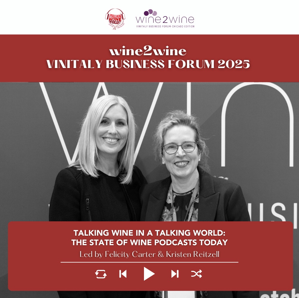 Ep. 2596 Talking Wine in a Talking World: The State of Wine Podcasts Today | wine2wine Vinitaly Business Forum