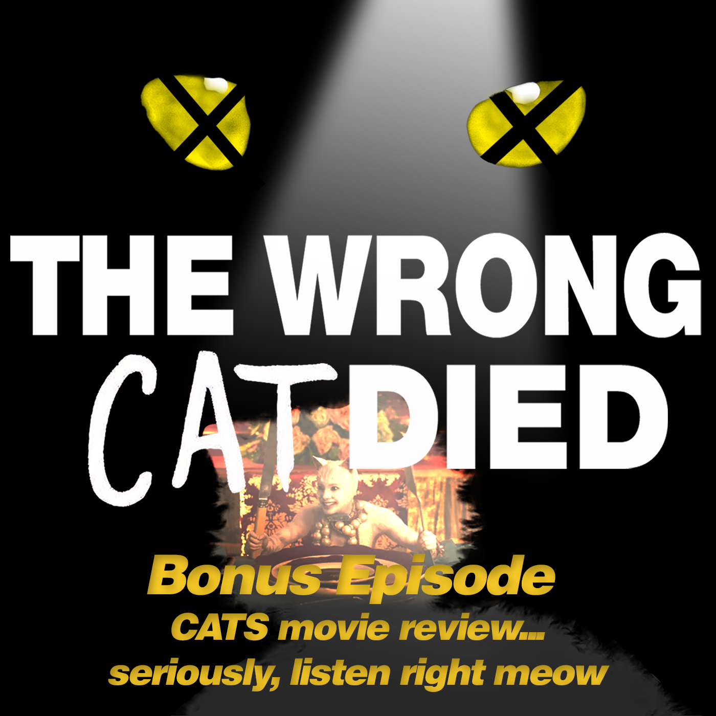 Crossover Bonus - CATS the movie, review. Seriously, listen right meow episode artwork