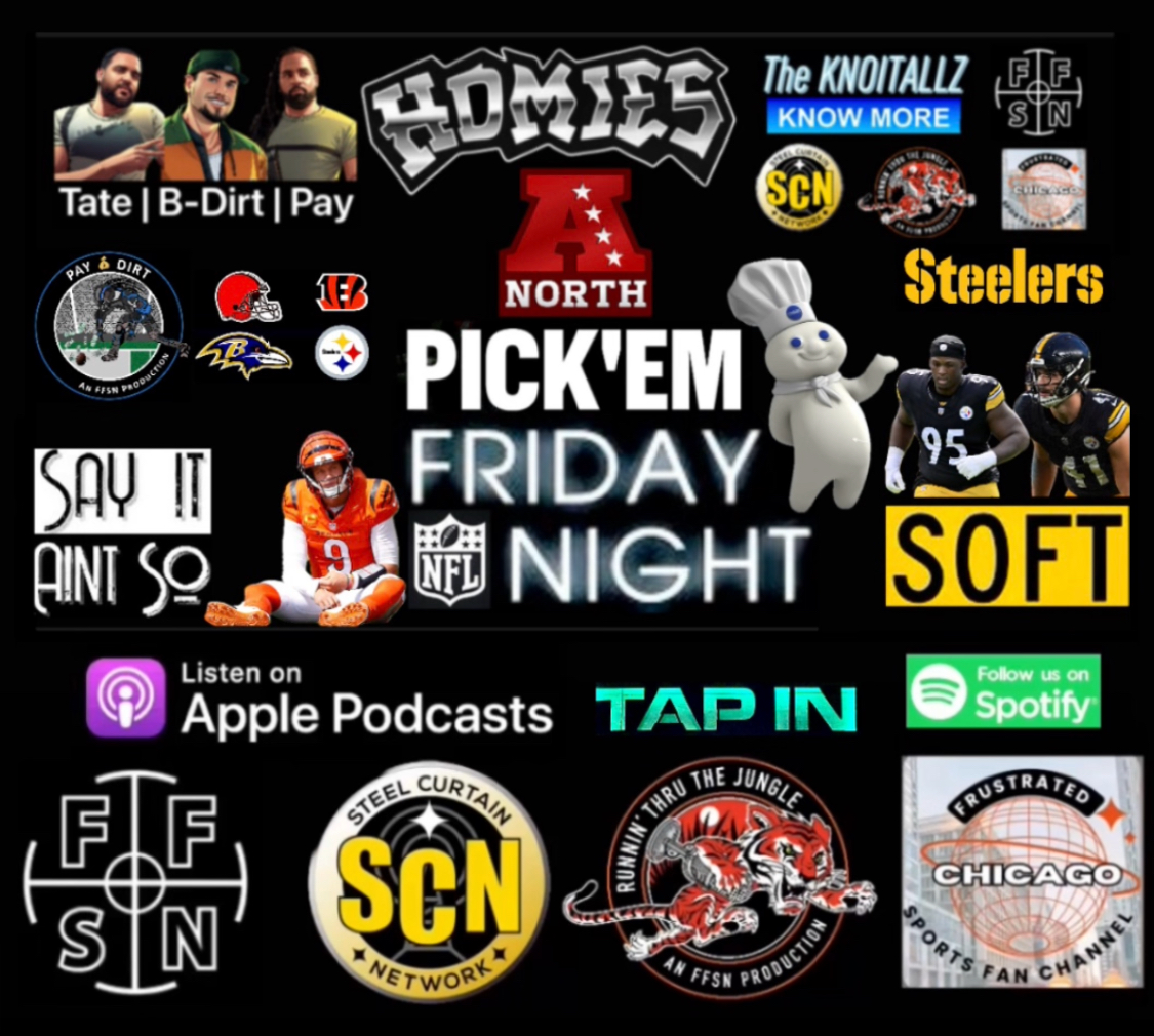 Homies: Say it ain’t so Joe out 3 months | Steelers Defense Pillsbury Soft | Week 3 NFL Pick’em