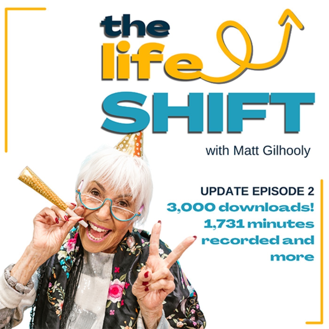 UPDATE #2: 3,000 downloads! - 1,731 minutes recorded and more episode artwork